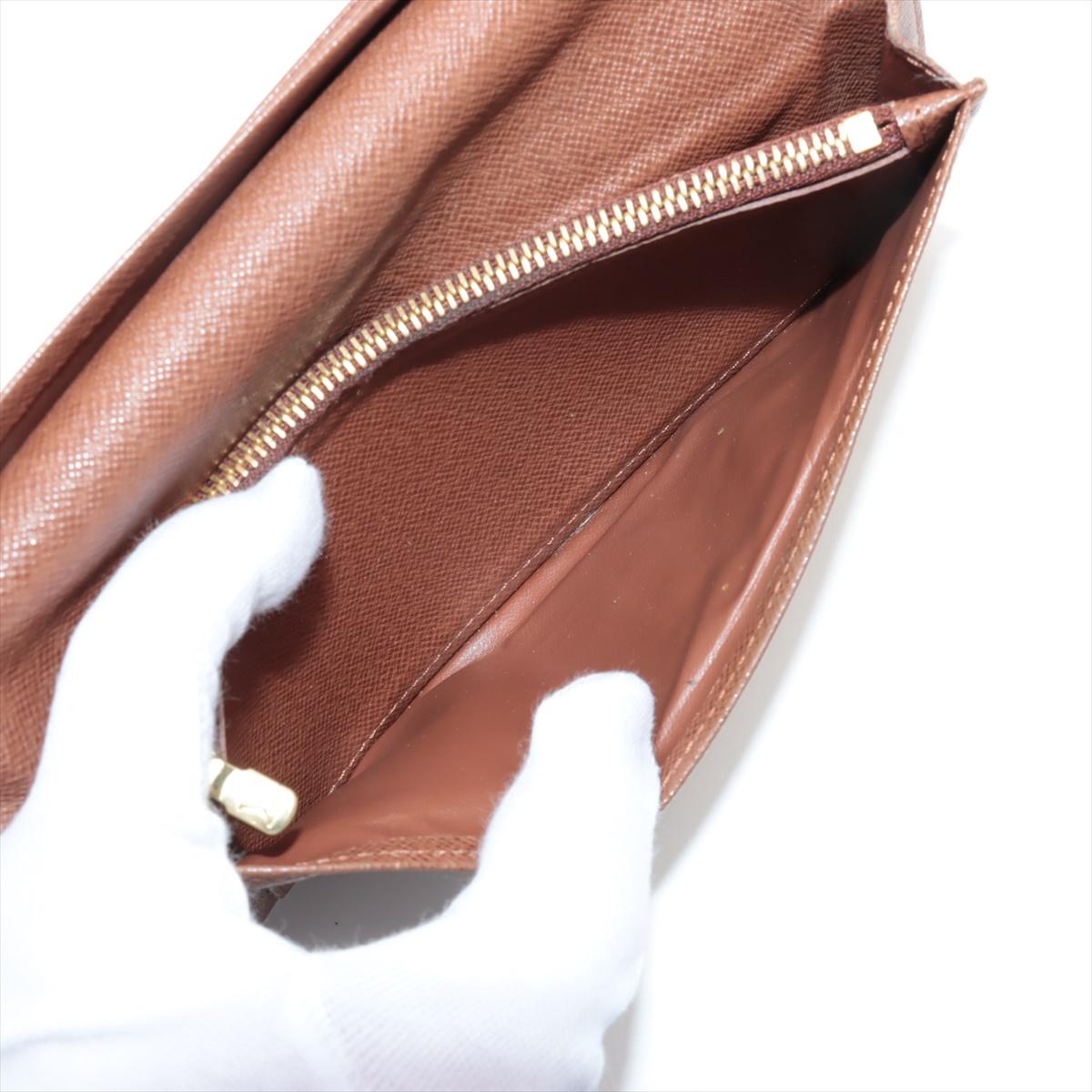 Louis Vuitton Monogram Brazza Long Wallet 4