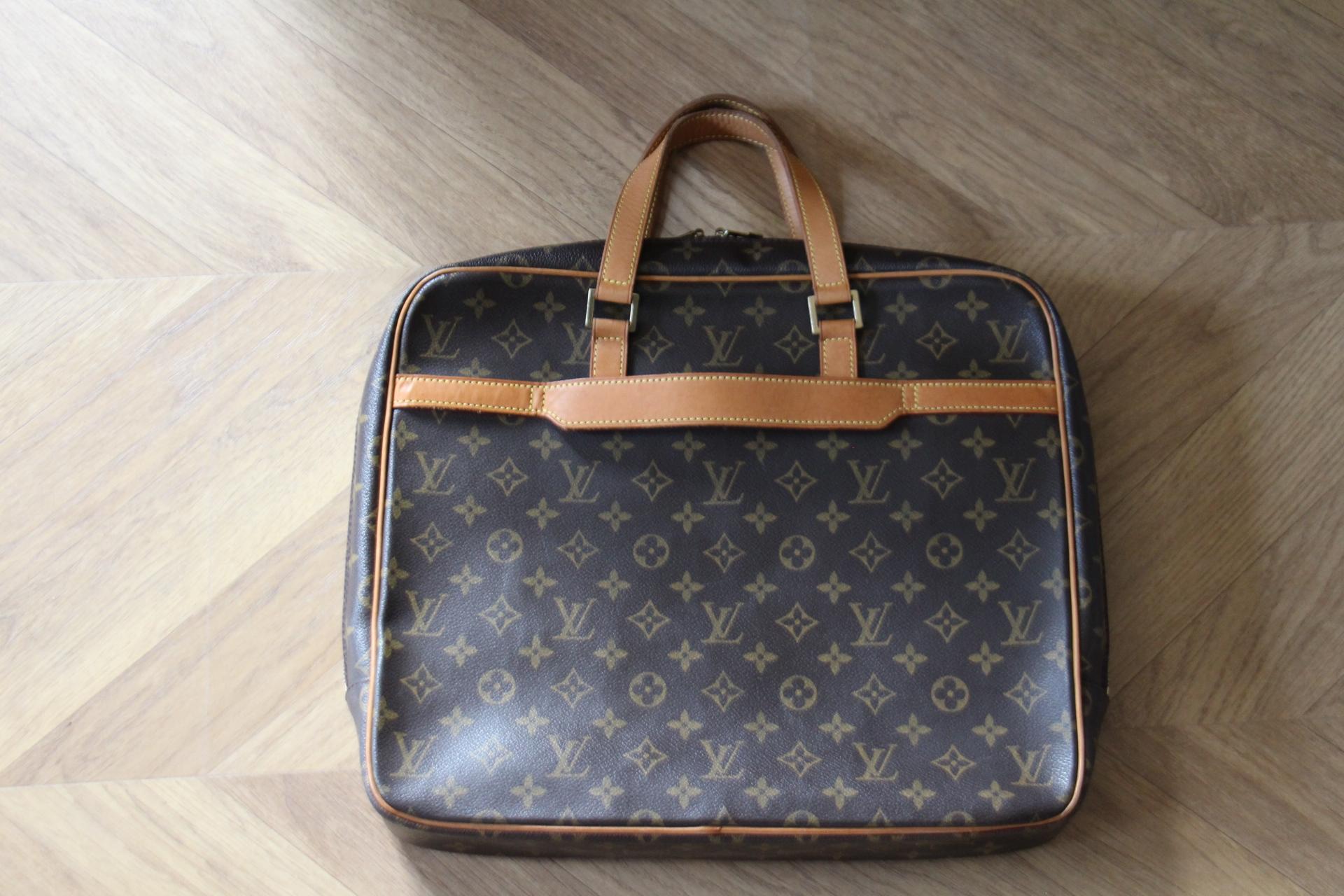 Louis Vuitton Monogram Briefcase Business Bag 10