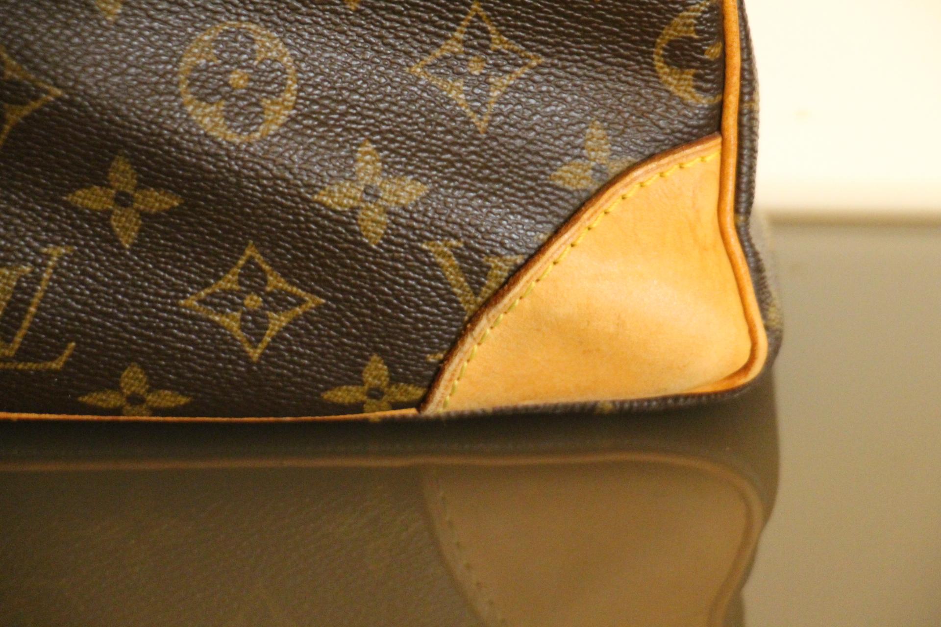 Brown Louis Vuitton Monogram Briefcase Business Bag For Sale