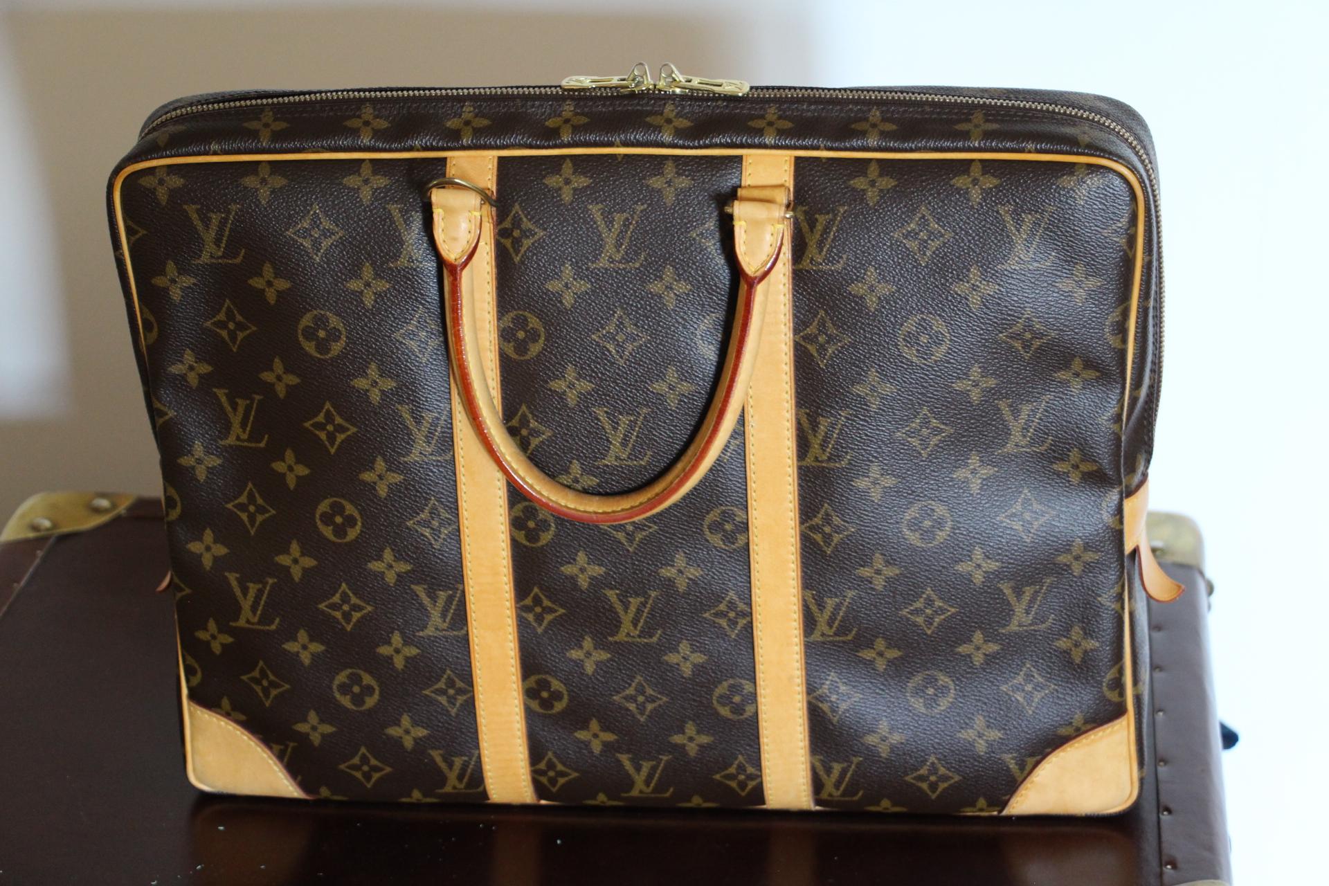 Women's or Men's Louis Vuitton Monogram Briefcase Business Bag 