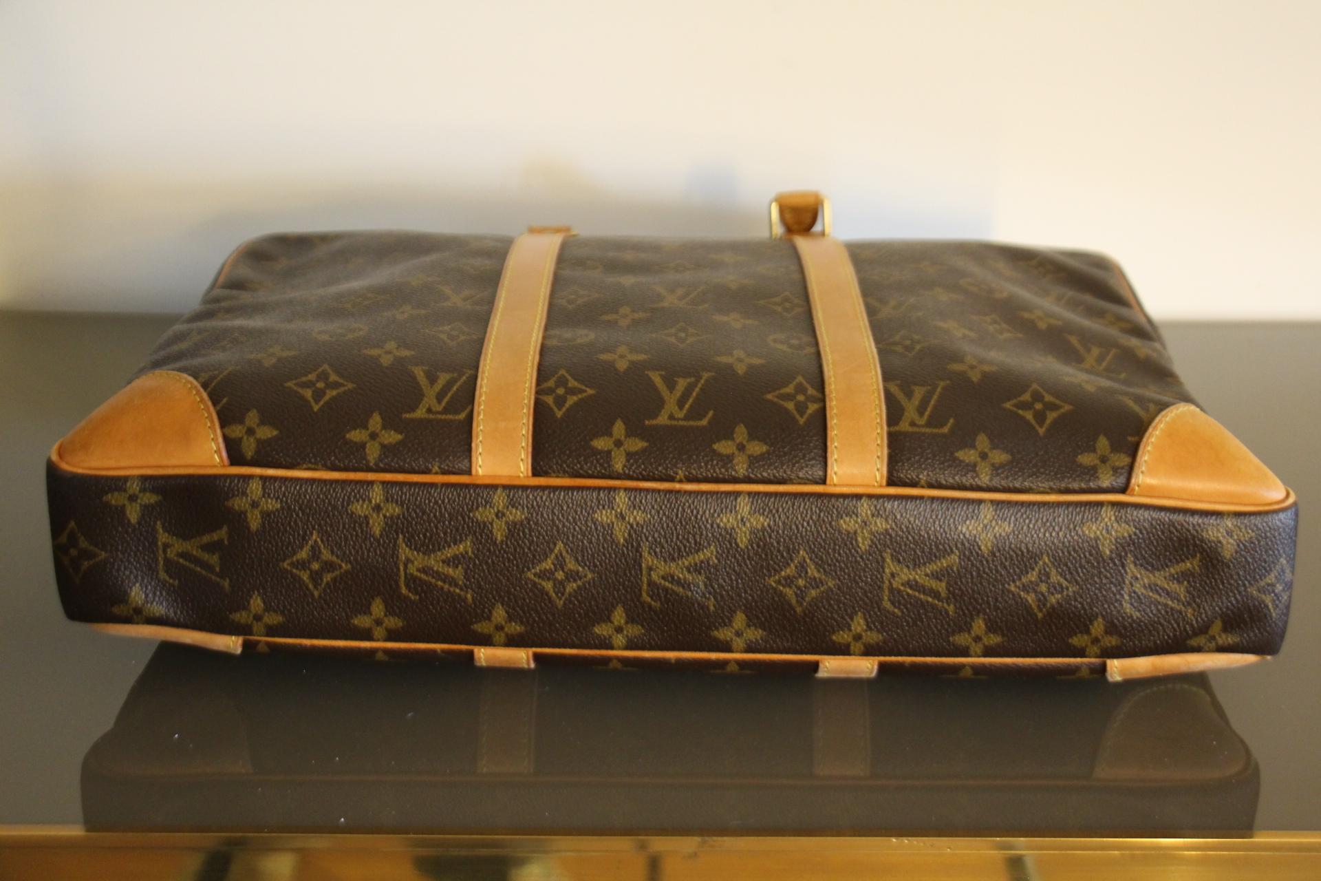 Louis Vuitton Monogram Briefcase Business Bag For Sale 3