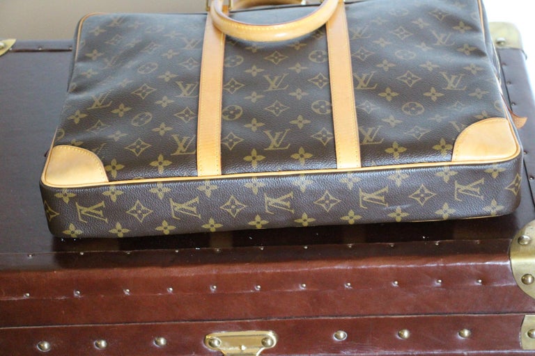 Louis Vuitton Monogram Briefcase Business Bag at 1stDibs