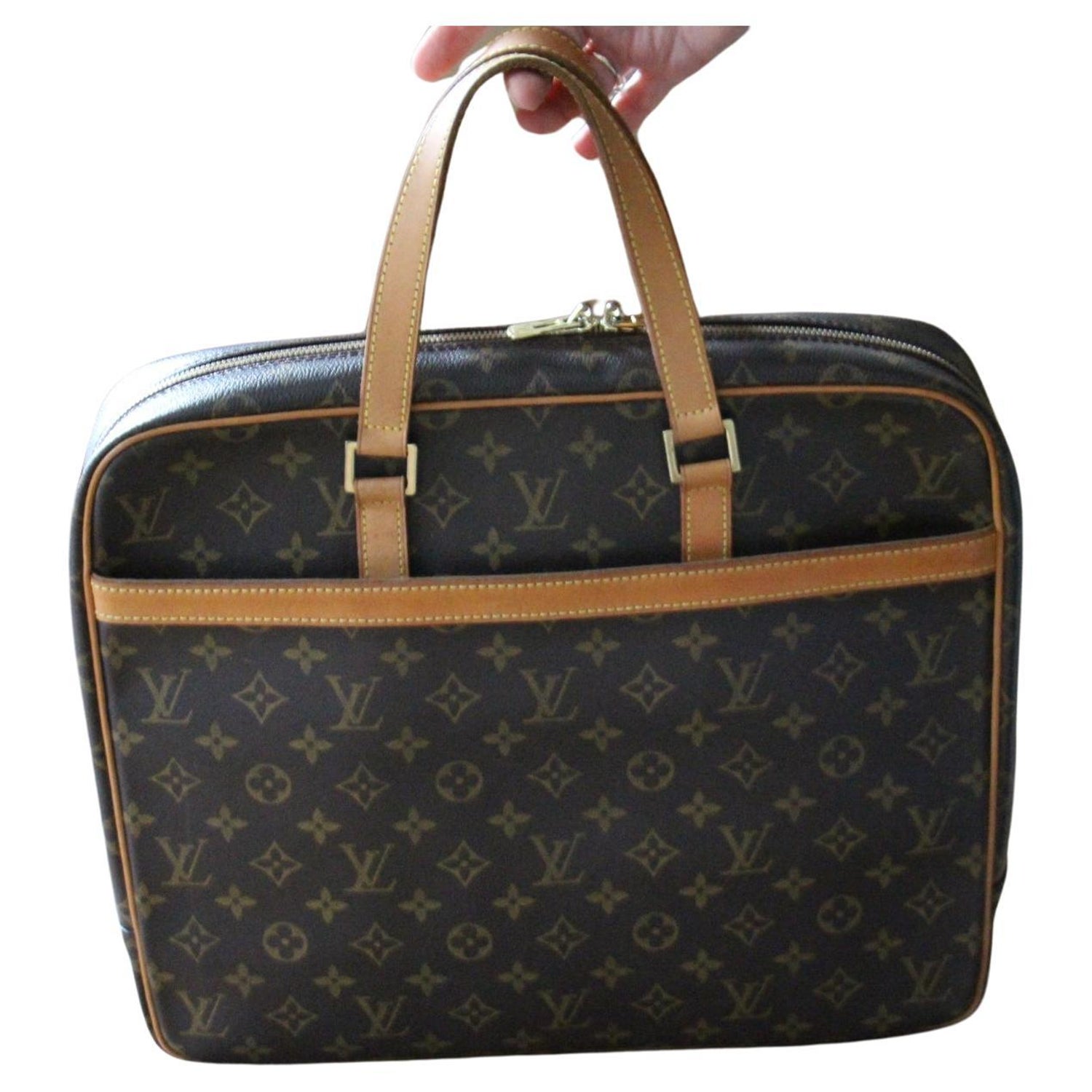 Louis Vuitton Laptop Bag Mens - 2 For Sale on 1stDibs  lv laptop bag for  men, lv laptop bag men's, vintage louis vuitton computer bag