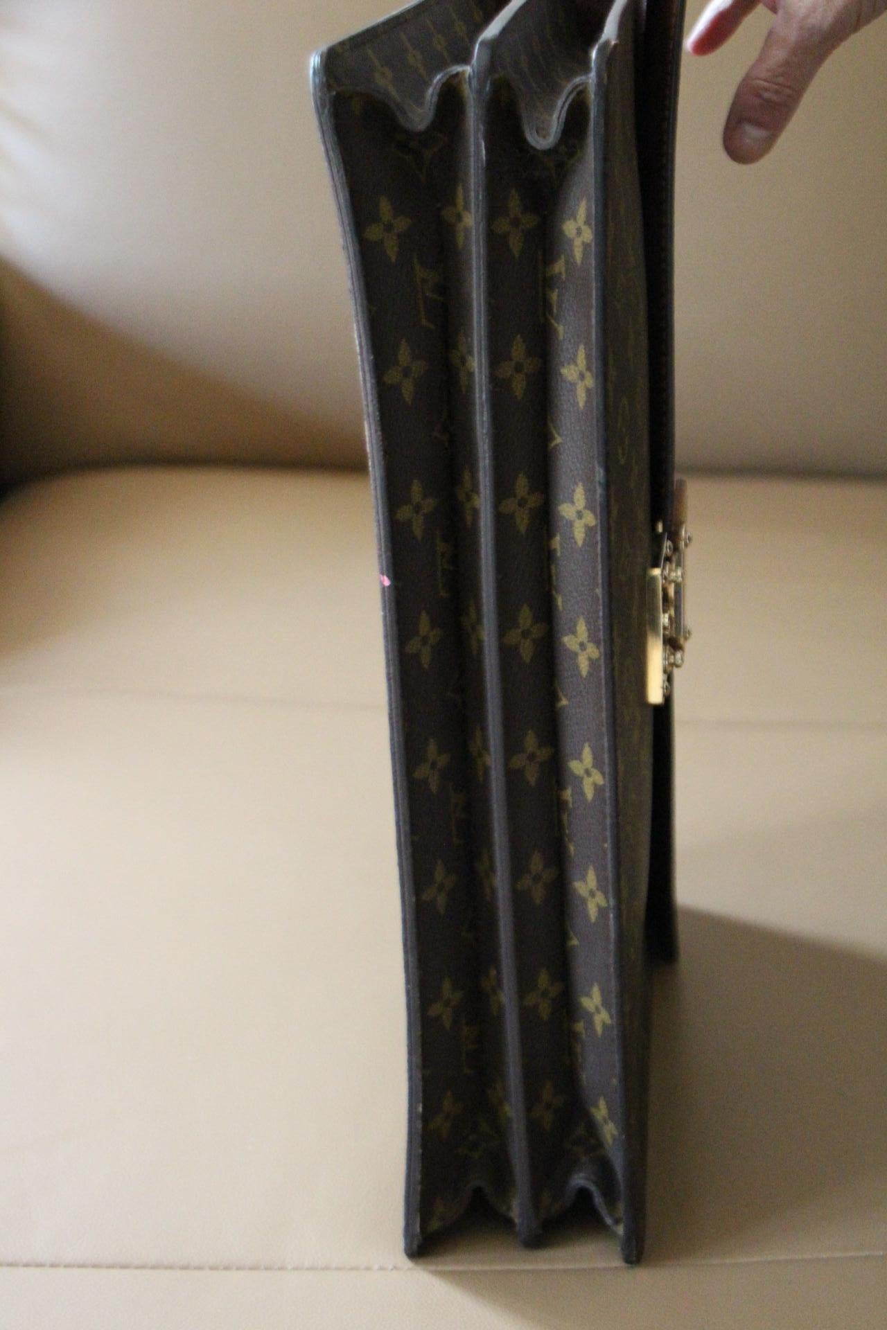 Louis Vuitton Monogram Briefcase, Louis Vuitton Monogram Satchel 6