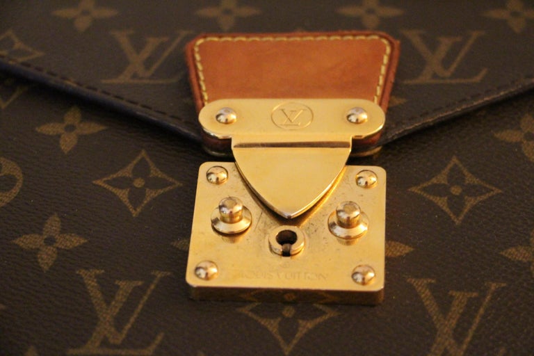 Louis Vuitton Monogram Briefcase, Louis Vuitton Monogram Satchel For Sale 7