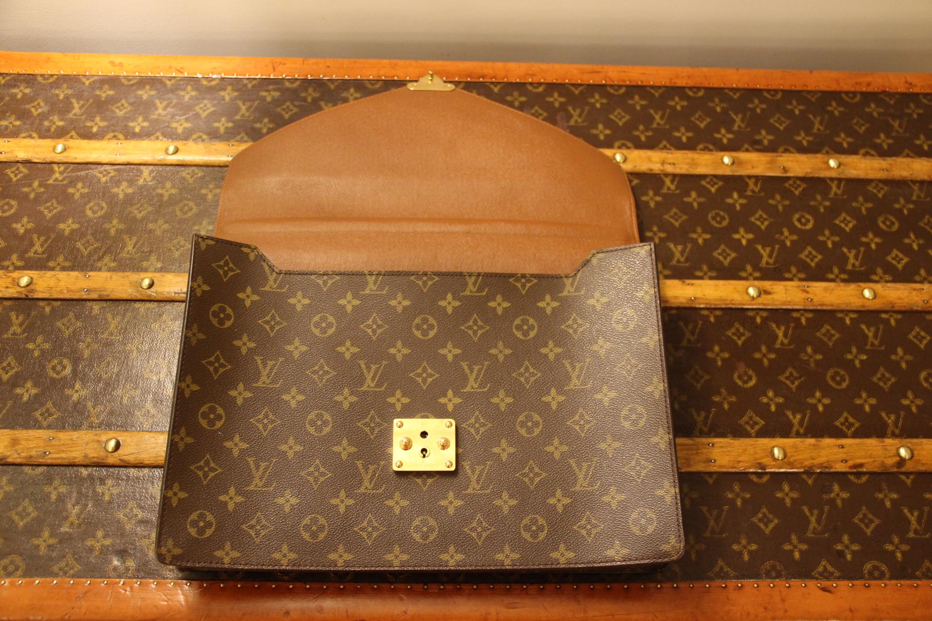 Louis Vuitton Monogram Briefcase, Louis Vuitton Monogram Satchel For Sale 11