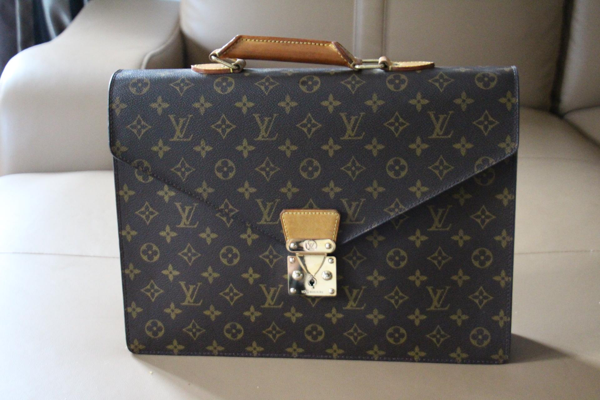 Louis Vuitton Monogram Briefcase, Louis Vuitton Monogram Satchel 14