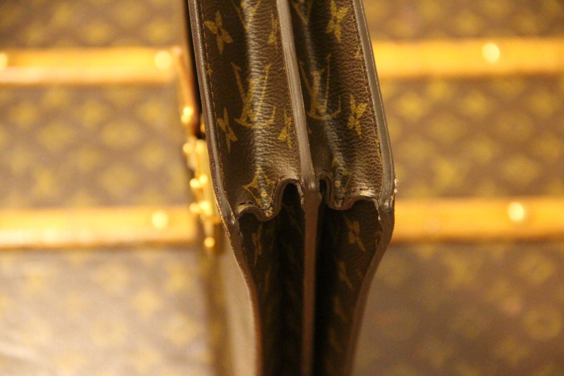 Louis Vuitton Monogram Briefcase, Louis Vuitton Monogram Satchel For Sale 4