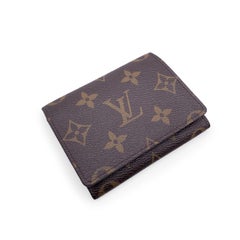 Louis Vuitton Monogram Brown Canvas Business Card Holder Wallet