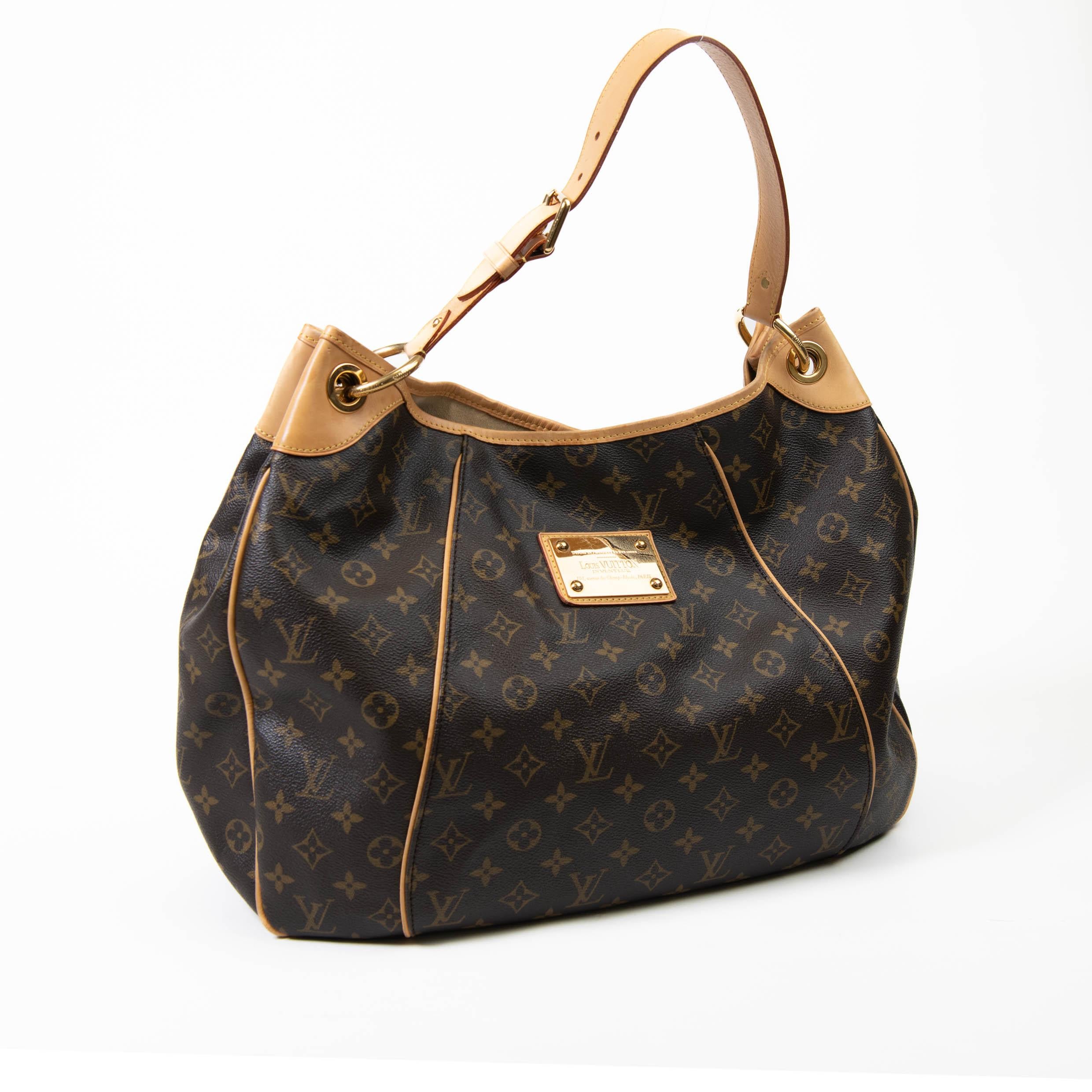 100% Authentic 

The Louis Vuitton Galliera GM bag has style and functionality all rolled into one. Now discontinued, this GM is the largest size of the Galliera family. With its roomy capacity, it is perfect for taking to the office or going