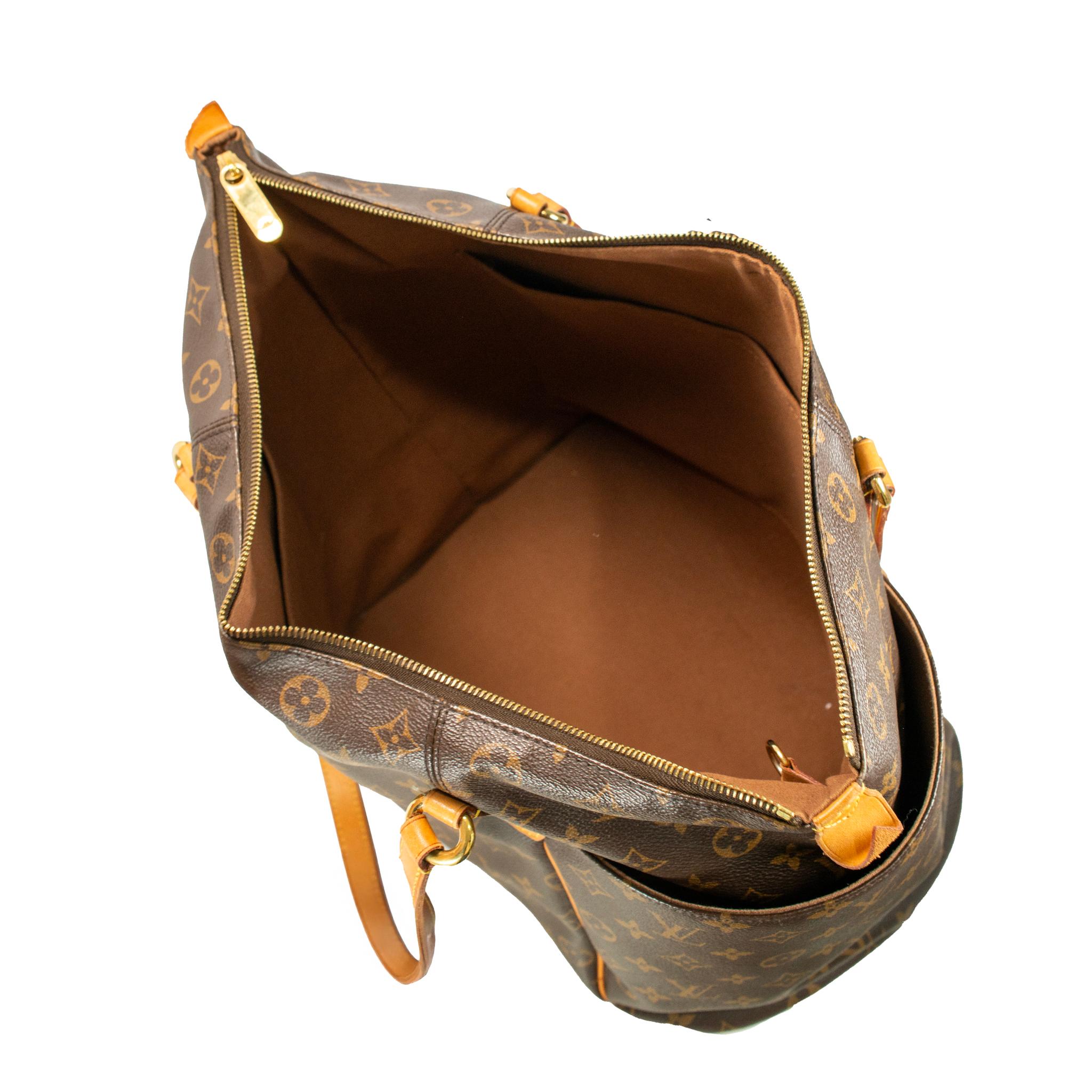 Louis Vuitton Monogram Brown Canvas M56689 Totally MM Shoulder Tote Bag Excellent état - En vente à Houston, US