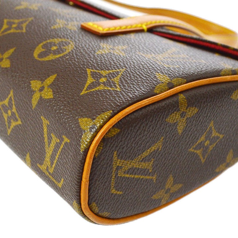 Brown Louis Vuitton Monogram One Handle Flap Satchel – Designer Revival