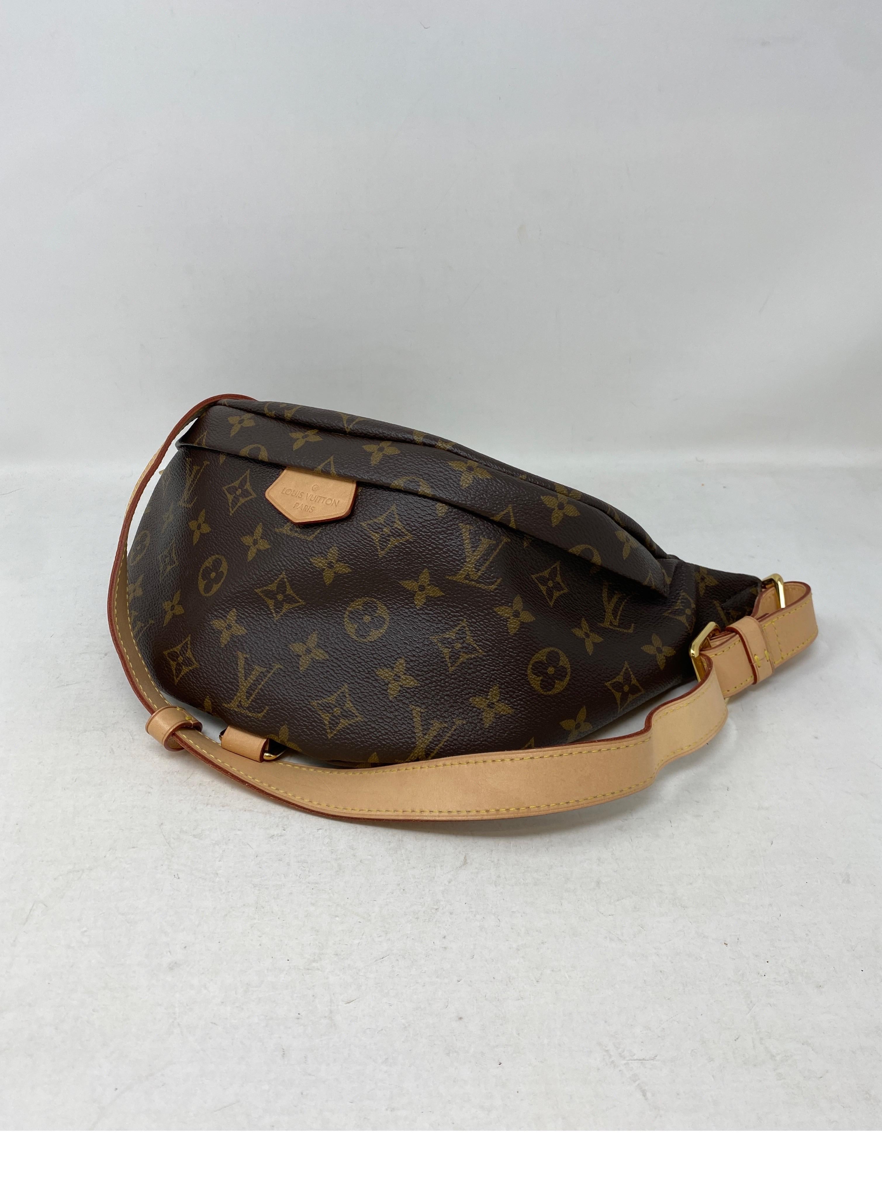 Louis Vuitton Monogram Bum Bag. Retired style from Louis Vuitton. Excellent condition. Interior clean. Hard to find. Includes dust bag. Guaranteed authentic. 