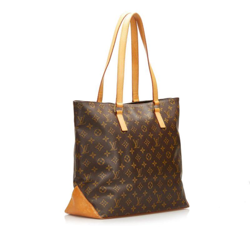 Louis Vuitton Monogram Cabas Mezzo Tote Bag In Good Condition In London, GB