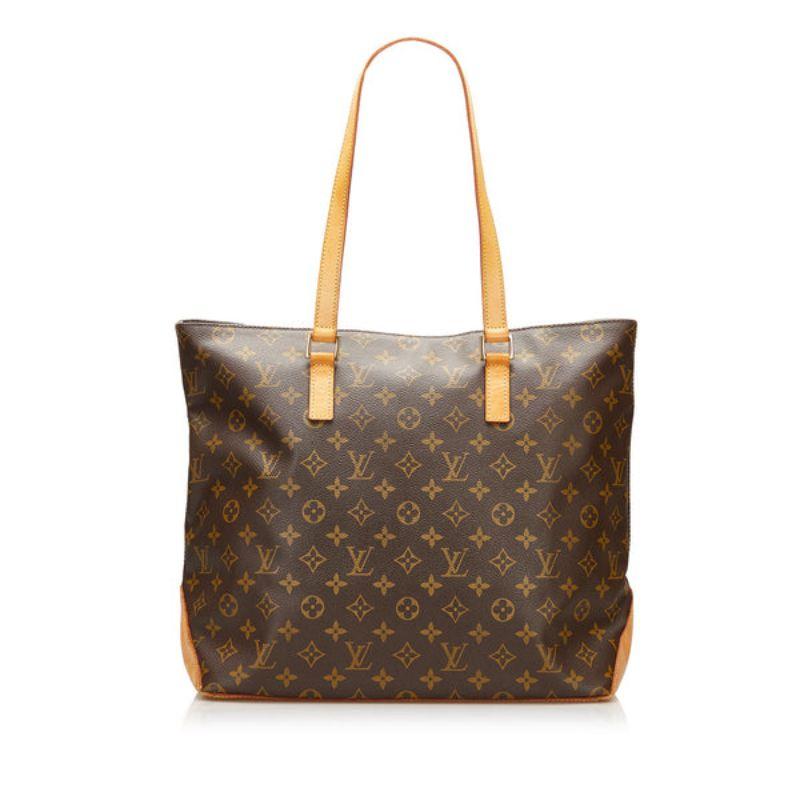Women's Louis Vuitton Monogram Cabas Mezzo Tote Bag
