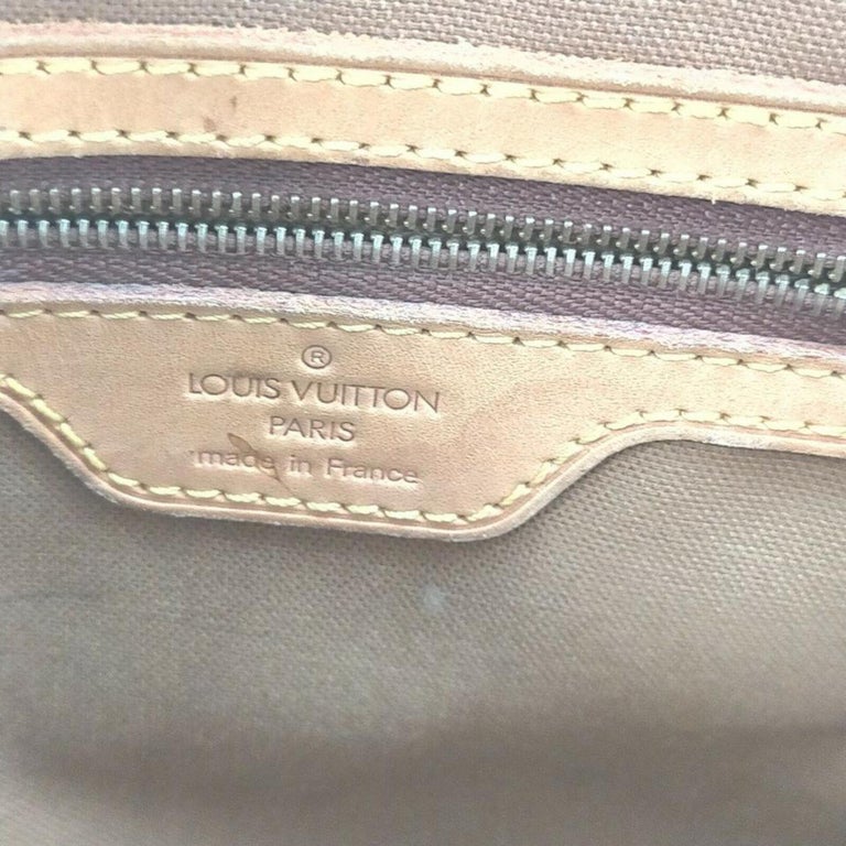 Louis Vuitton Monogram Cabas Piano Zip Tote Bag 1LV927