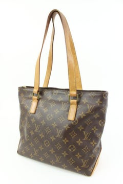 Louis Vuitton Monogram Cabas Piano Zip Tote Shoulder bag 8lk323s