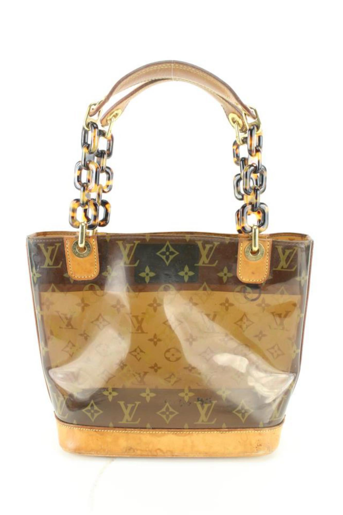 Louis Vuitton Monogram Cabas Sac Ambre PM Tote Bag 57lk628s For Sale 2