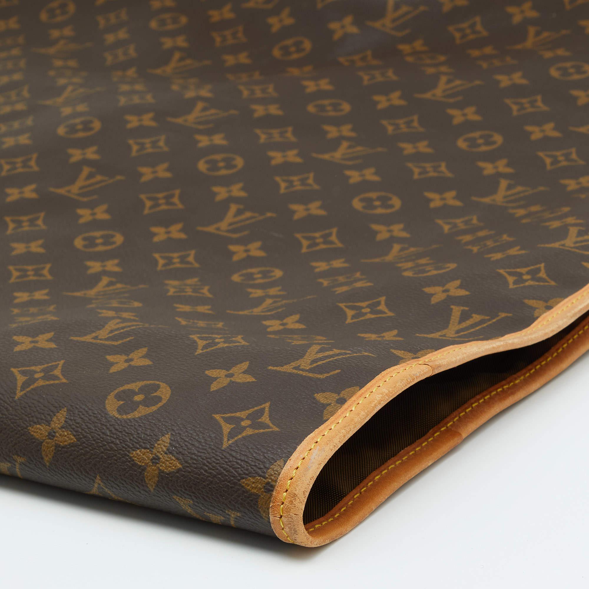 Louis Vuitton Monogram Canvas 2 Hangers Garment Cover Bag 2