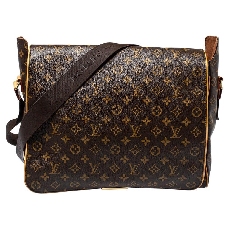 Authentic Louis Vuitton monogram Abbesses crossbody messenger bag Vintage  Large