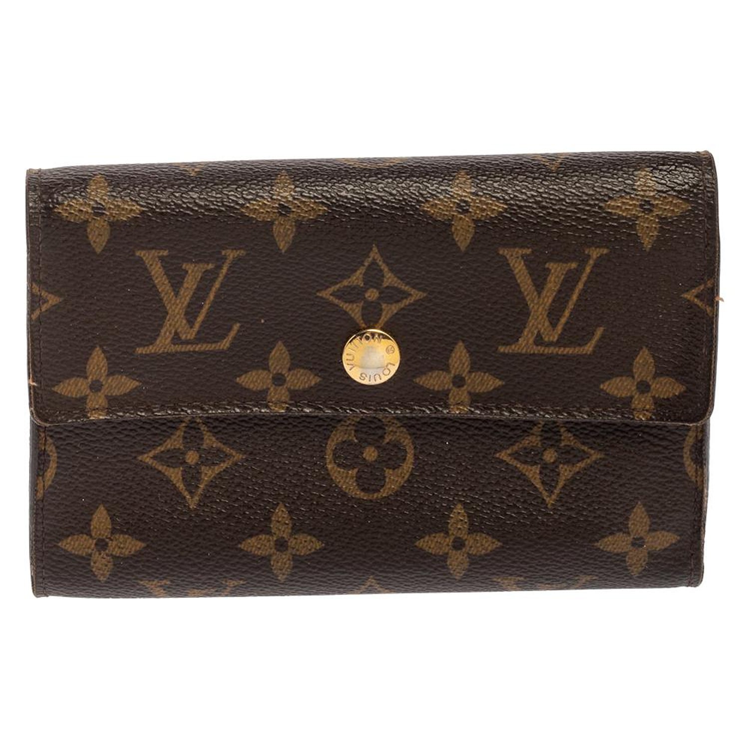 Louis Vuitton Monogram Alexandra Trifold Wallet