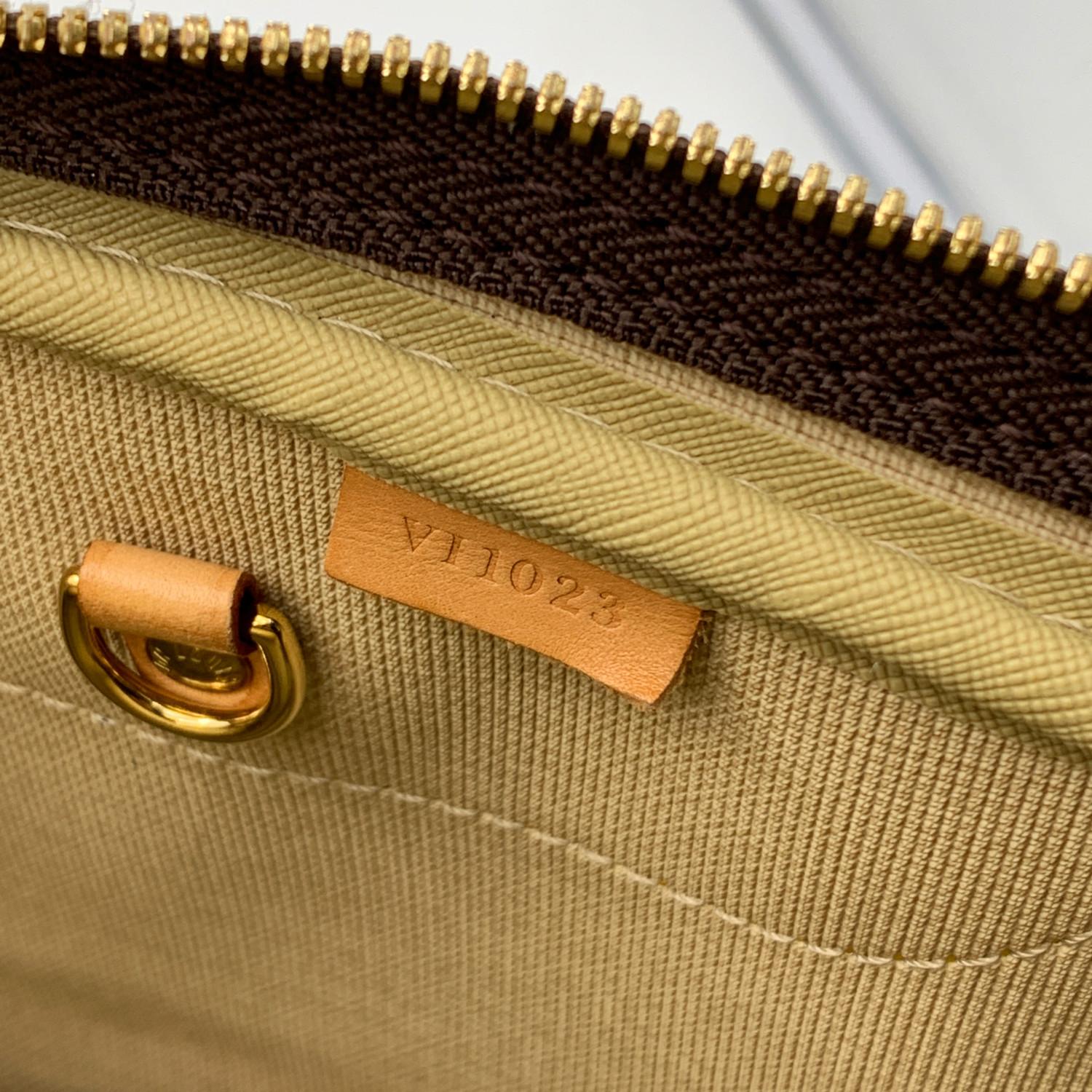 Louis Vuitton Monogram Canvas Alize 24 Heures Soft Travel Bag 1