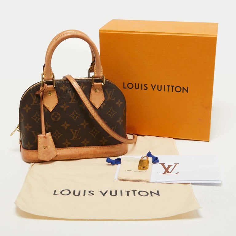 Louis Vuitton Monogram Canvas Alma BB Bag at 1stDibs