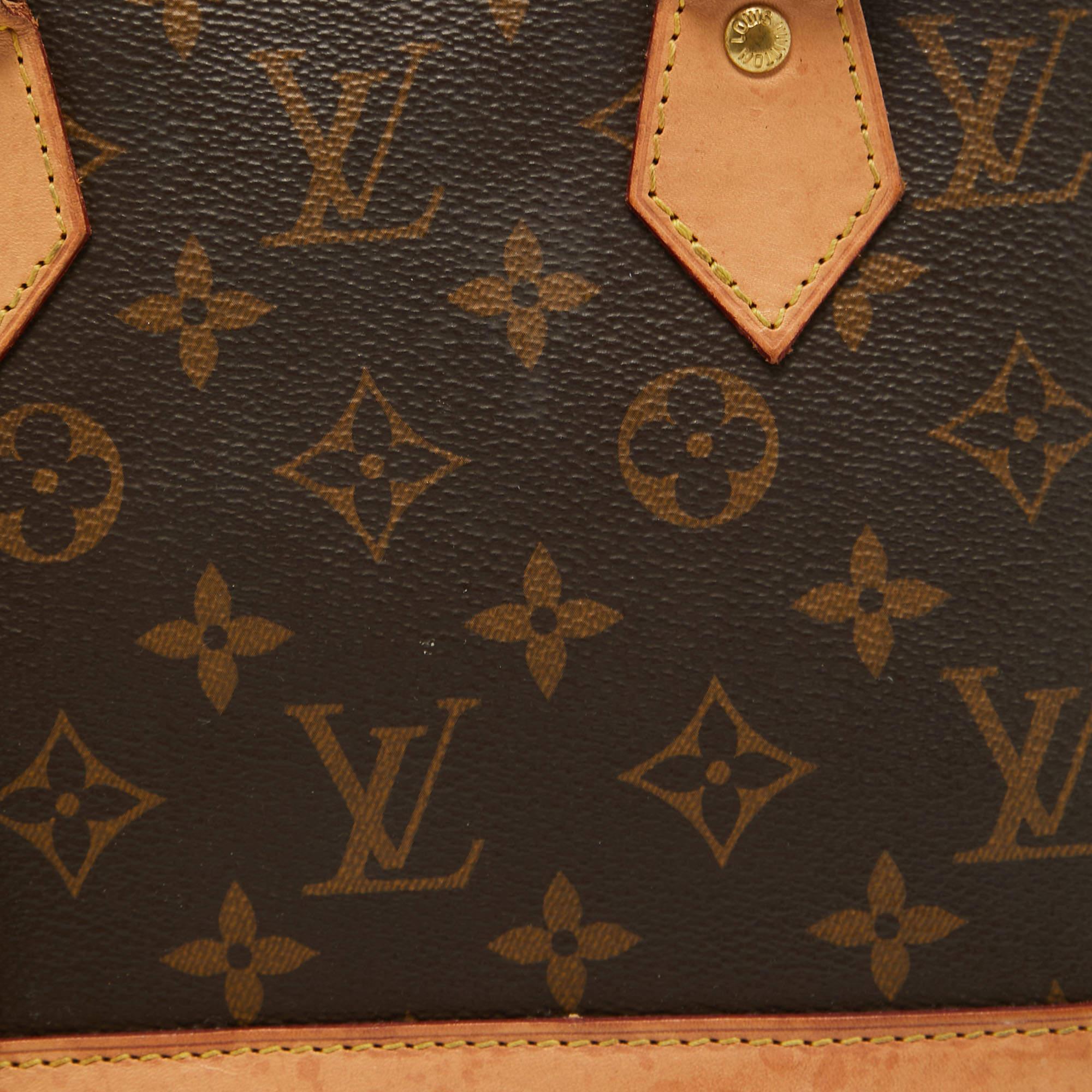 Louis Vuitton Monogram Canvas Alma BB Bag 8