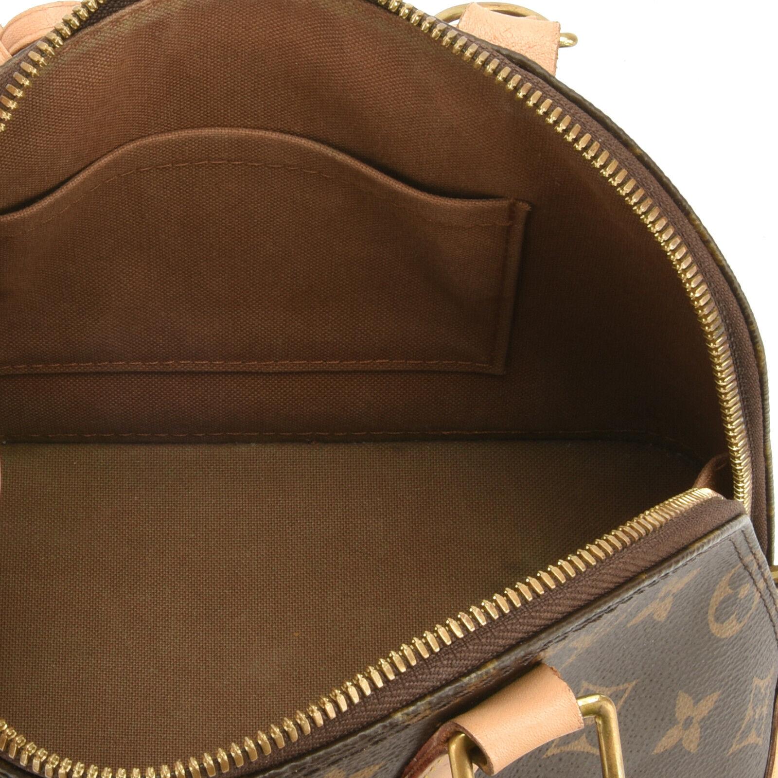 Louis Vuitton Monogram Canvas Alma BB Bag (Pre Loved) For Sale 12