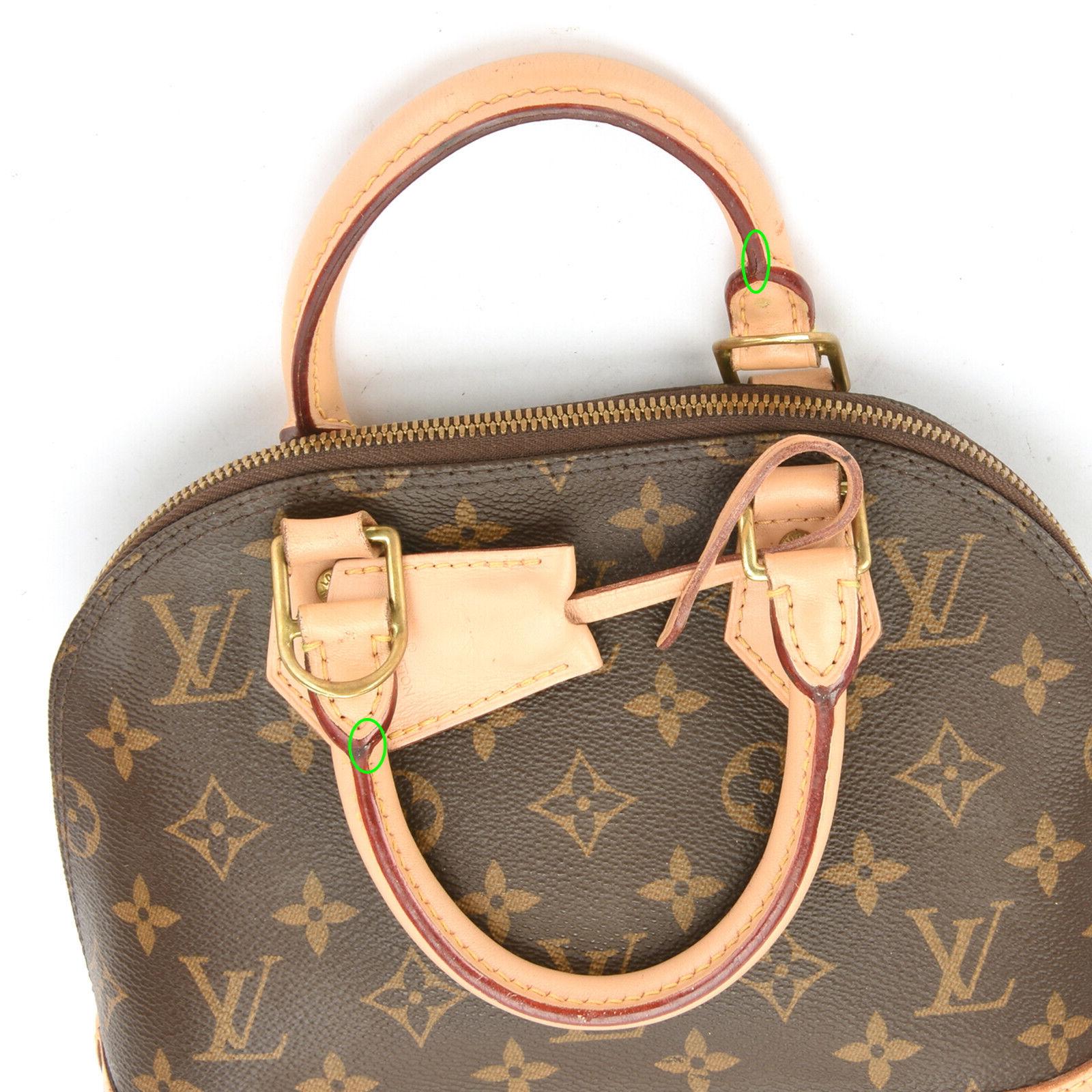 Louis Vuitton Monogram Canvas Alma BB Bag (Pre Loved) For Sale 2