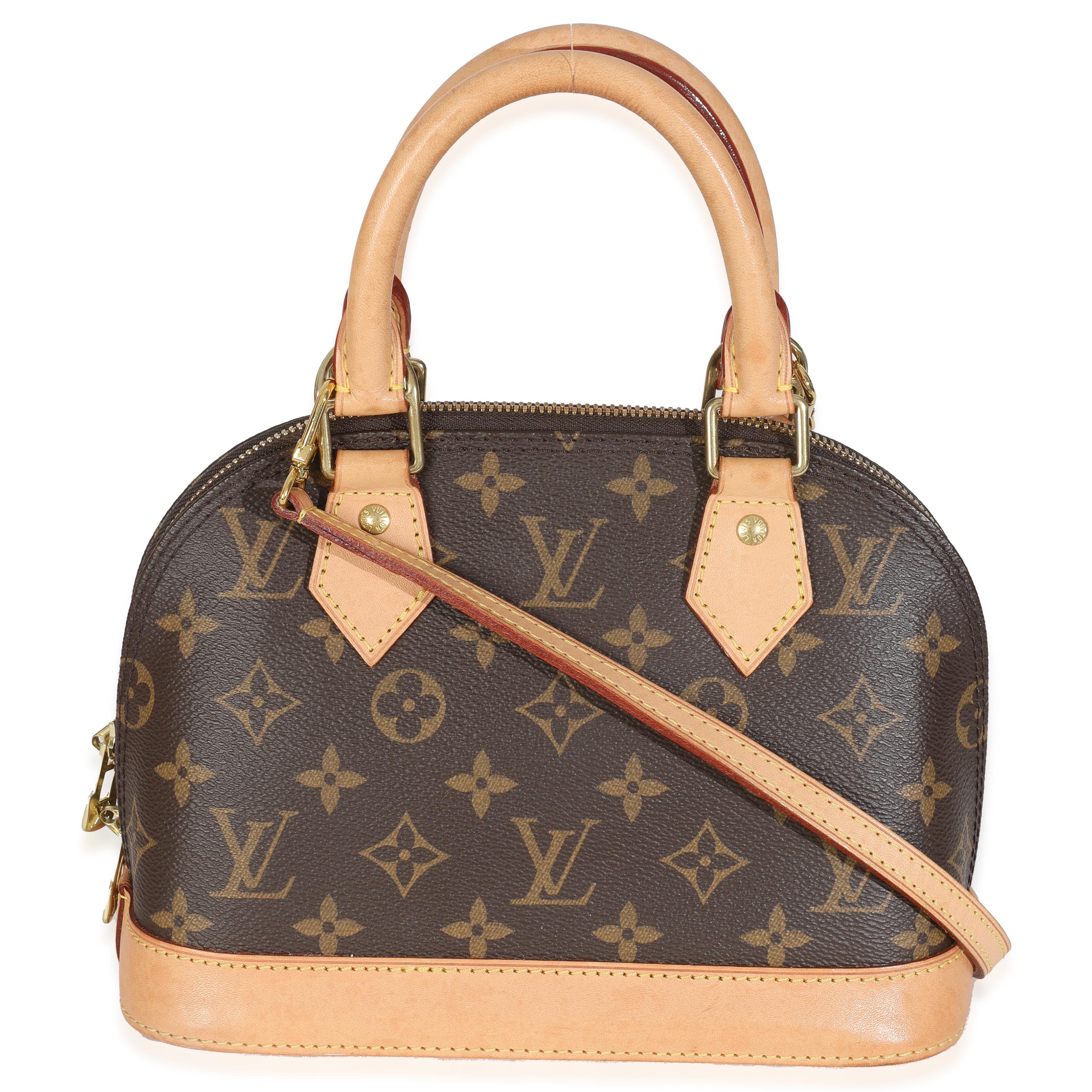 Louis Vuitton Monogram Canvas Alma BB In condizioni buone in vendita a New York, NY