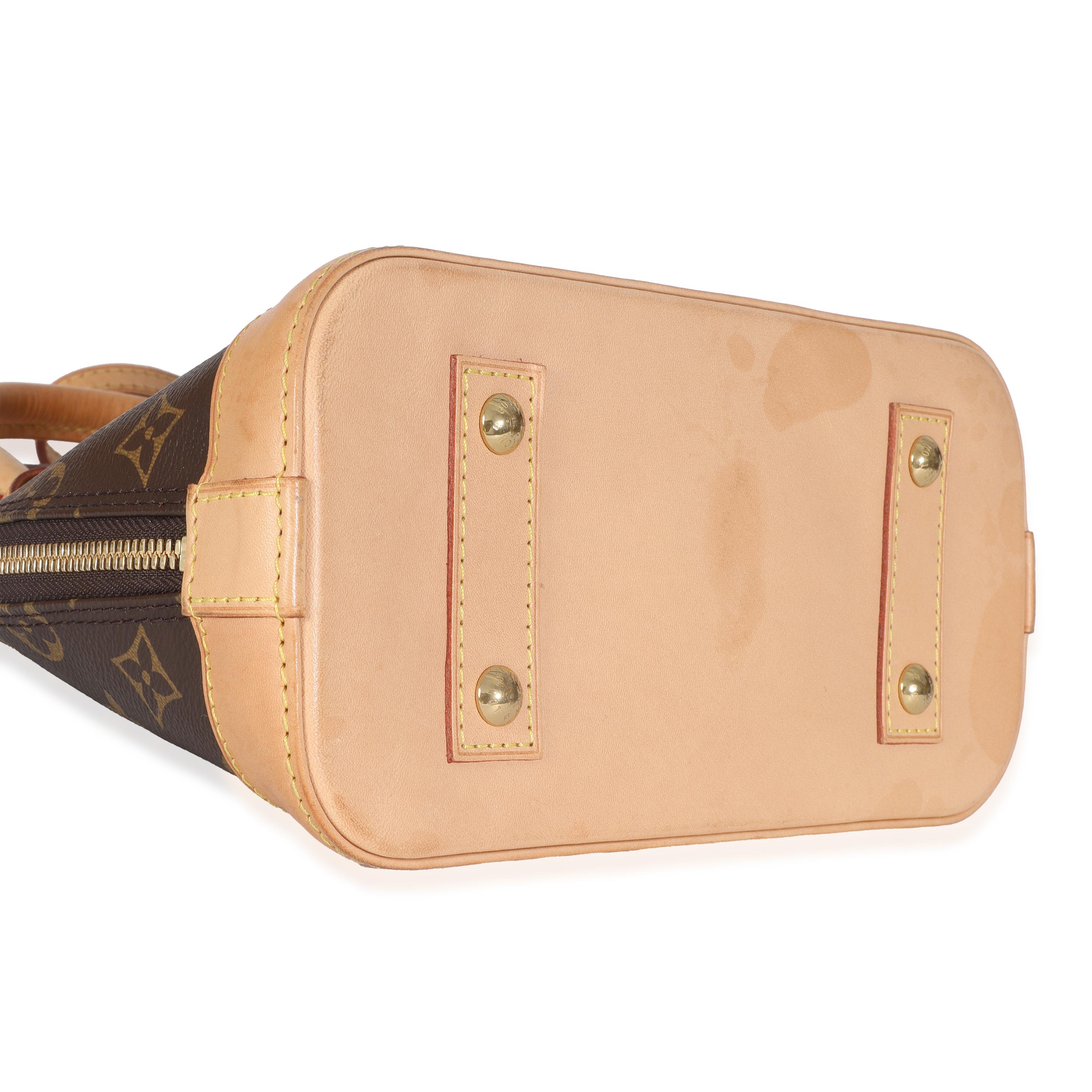 Louis Vuitton Monogram Canvas Alma BB in vendita 1