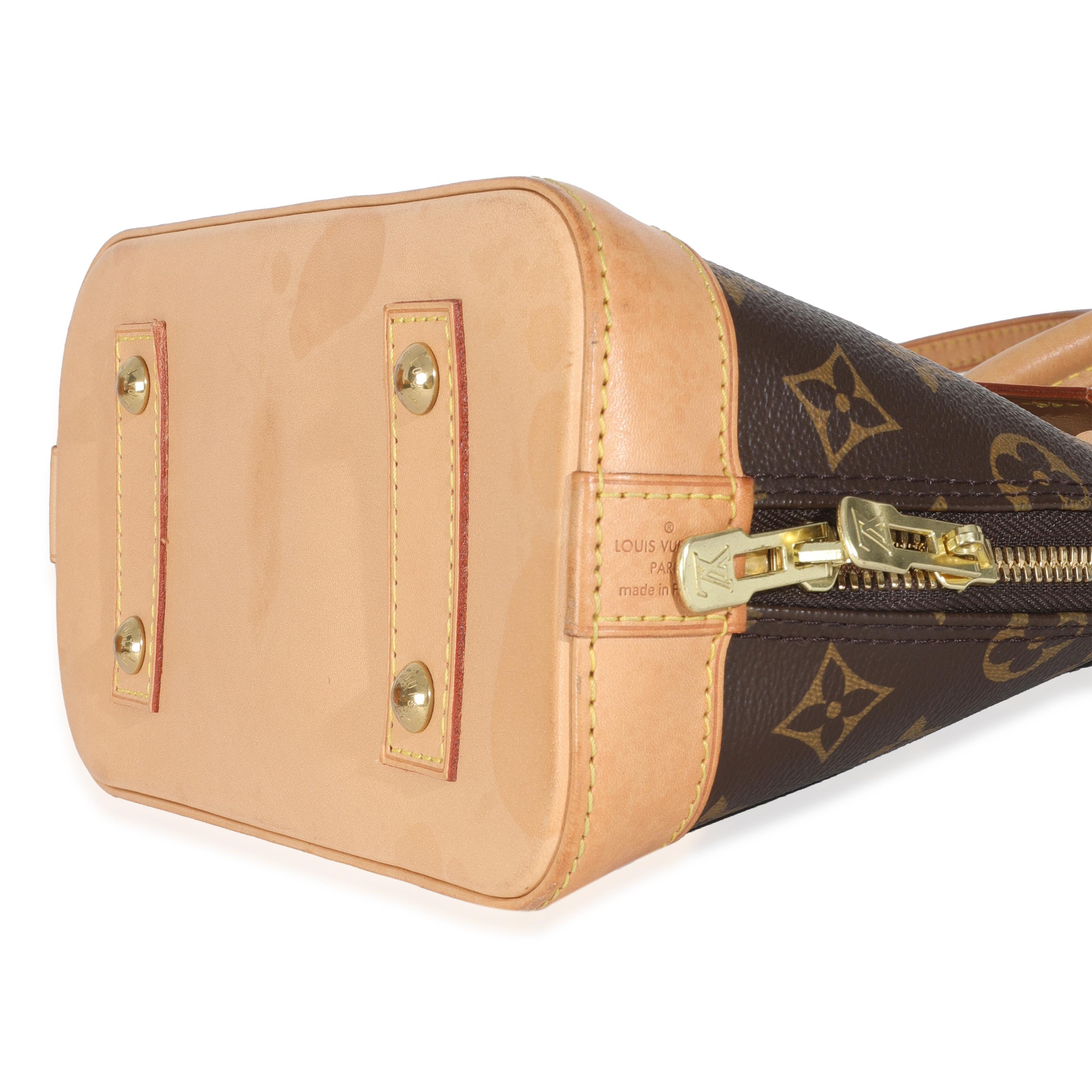 Louis Vuitton Monogram Canvas Alma BB in vendita 2