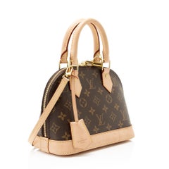 Louis Vuitton Monogram Canvas Alma BB Satchel