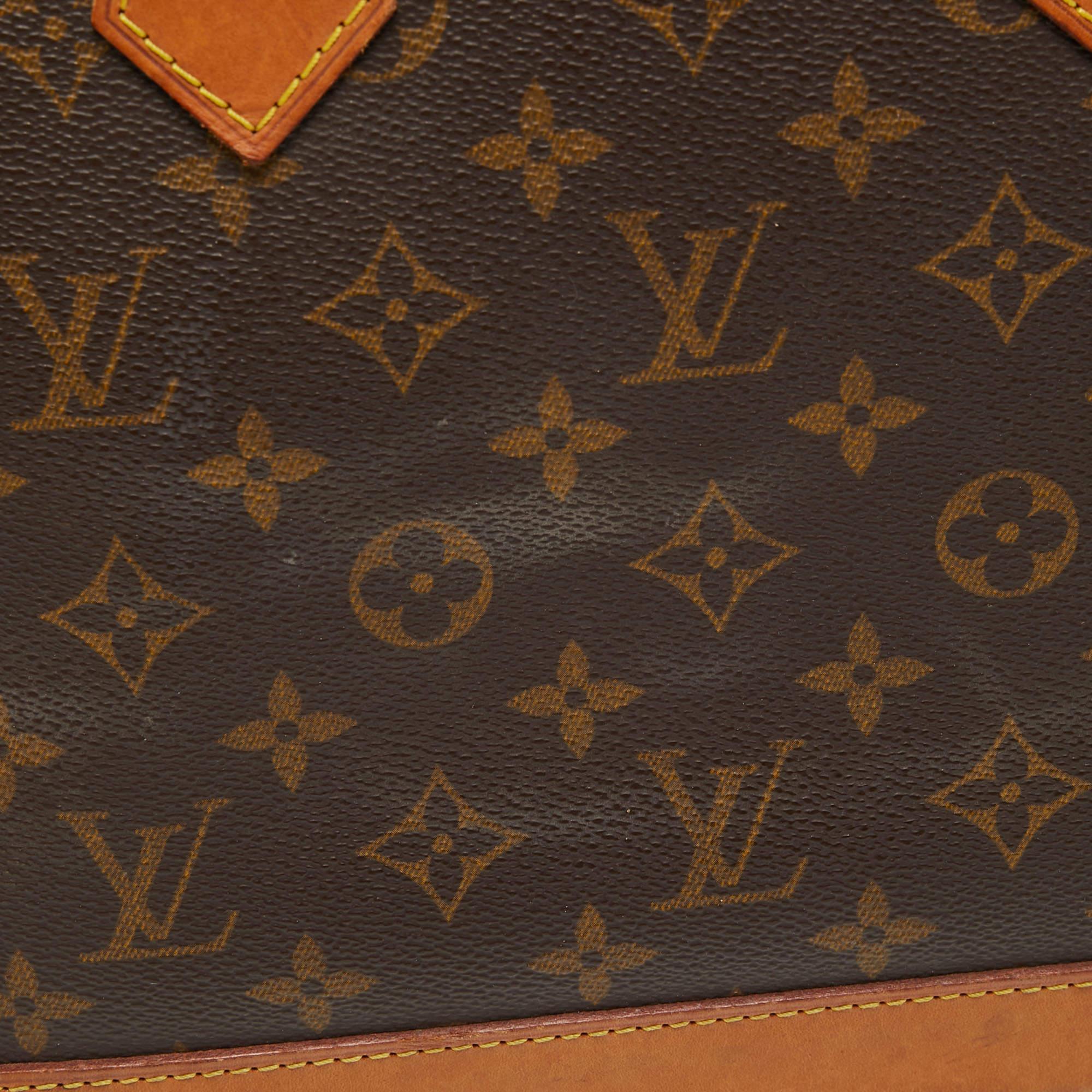 Louis Vuitton Monogram Canvas Alma MM Bag 6