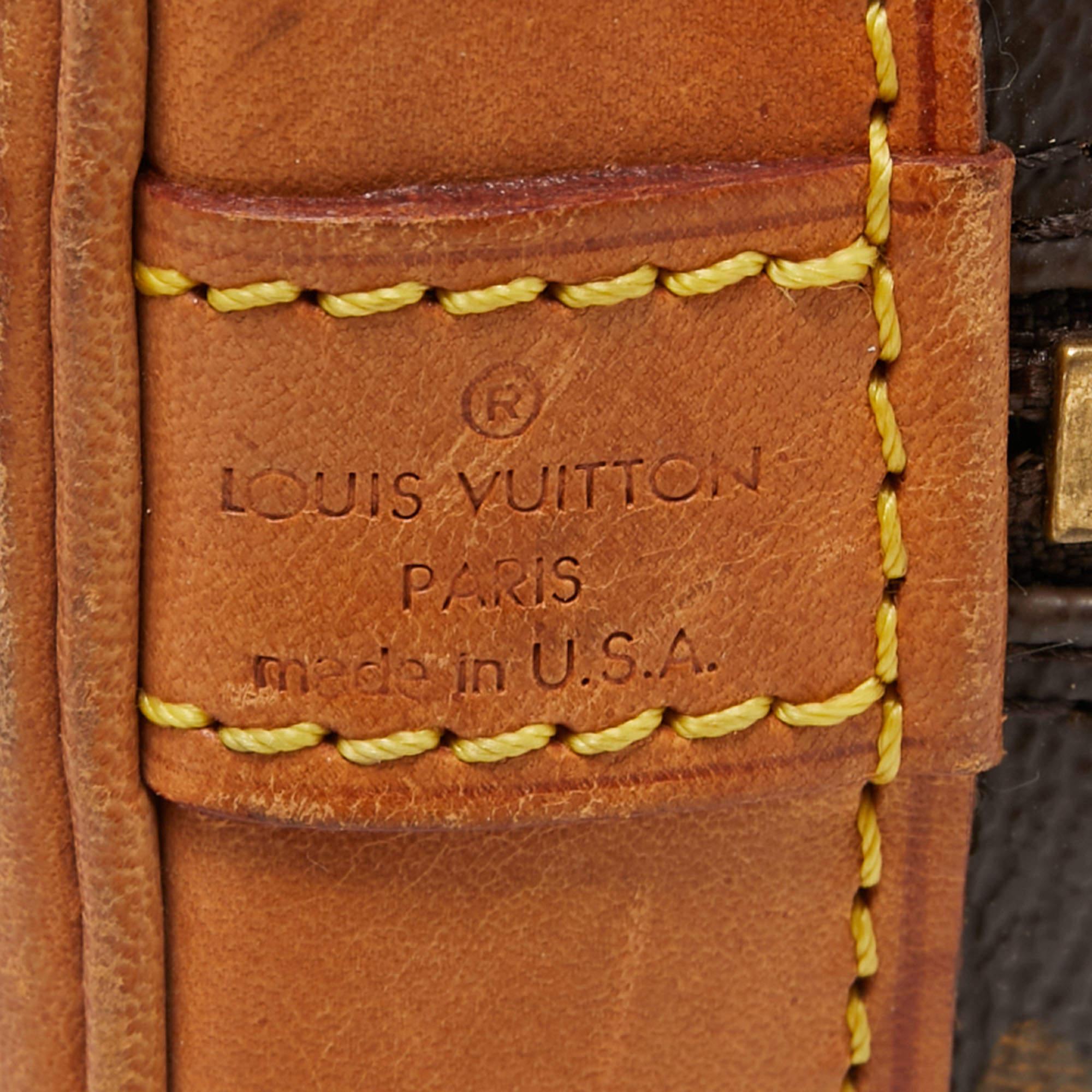 Louis Vuitton Monogram Canvas Alma MM Bag 9