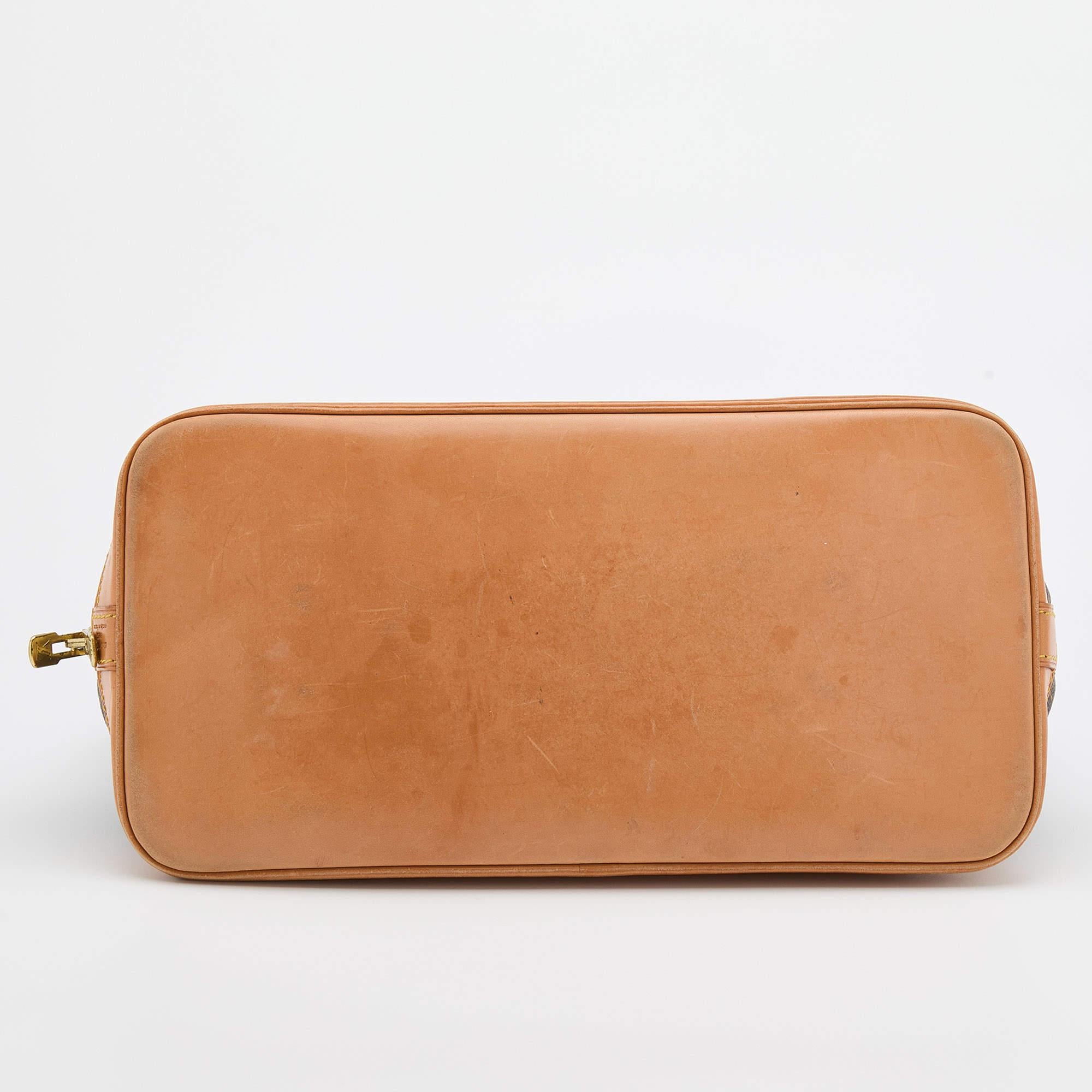 Louis Vuitton Monogram Canvas Alma MM Bag 1
