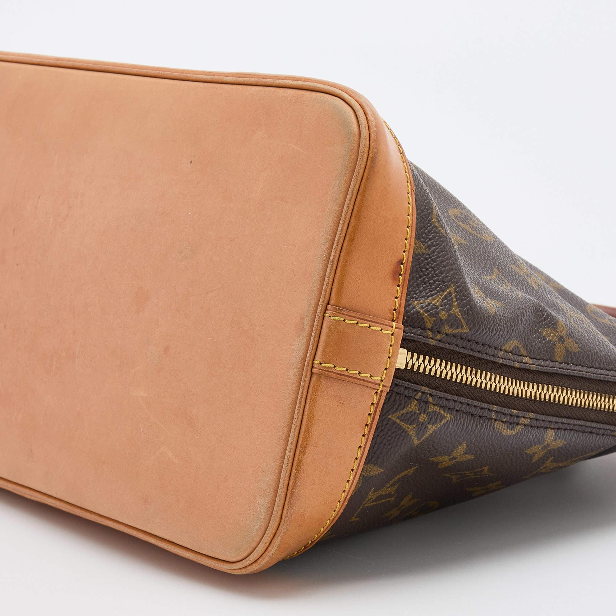 Louis Vuitton Monogram Canvas Alma MM Bag 2