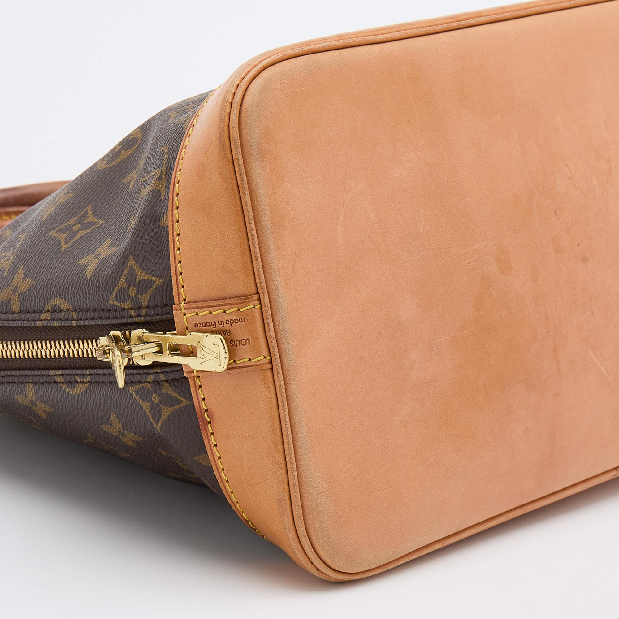 Louis Vuitton Monogram Canvas Alma MM Bag 4