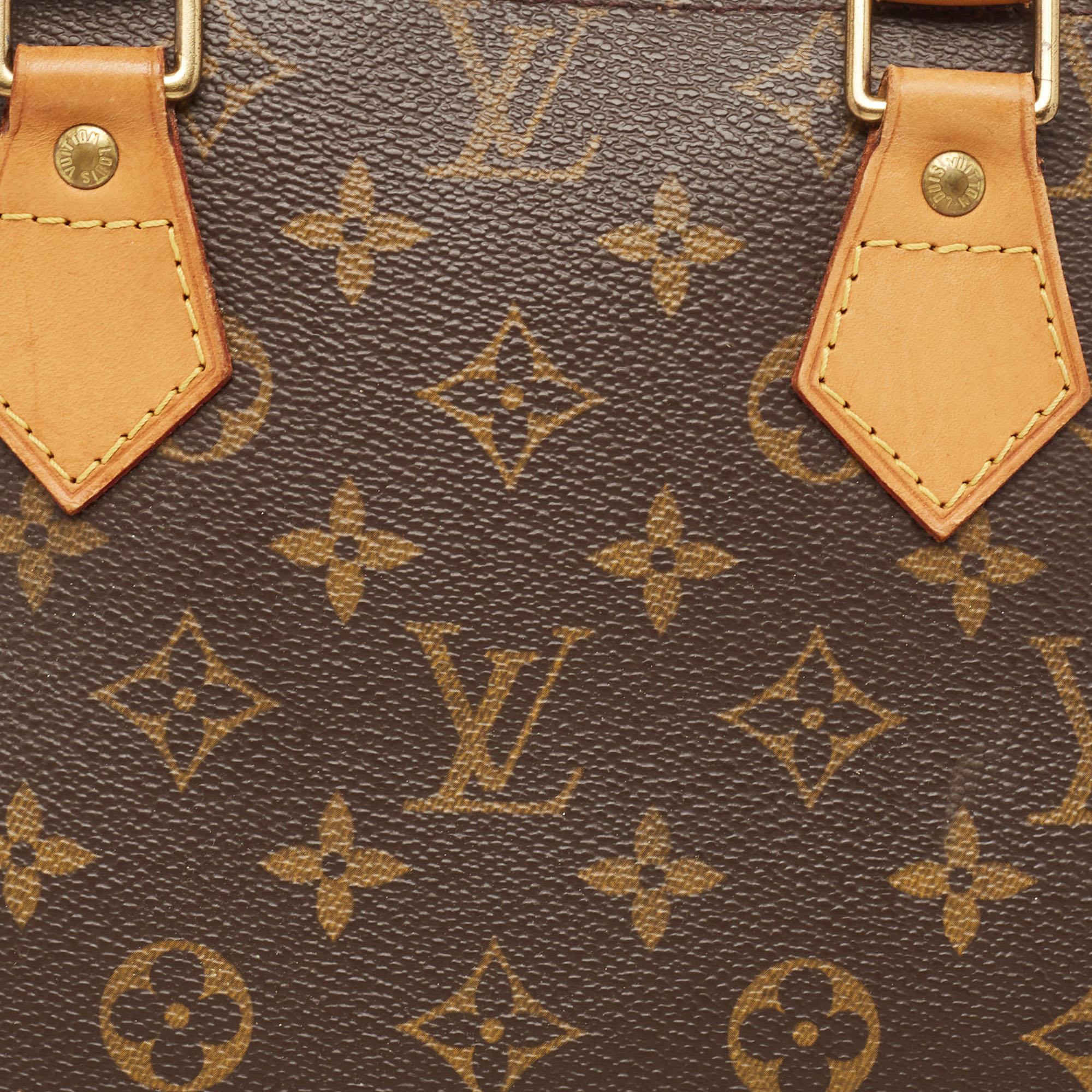 Louis Vuitton Monogram Canvas Alma MM Bag 4