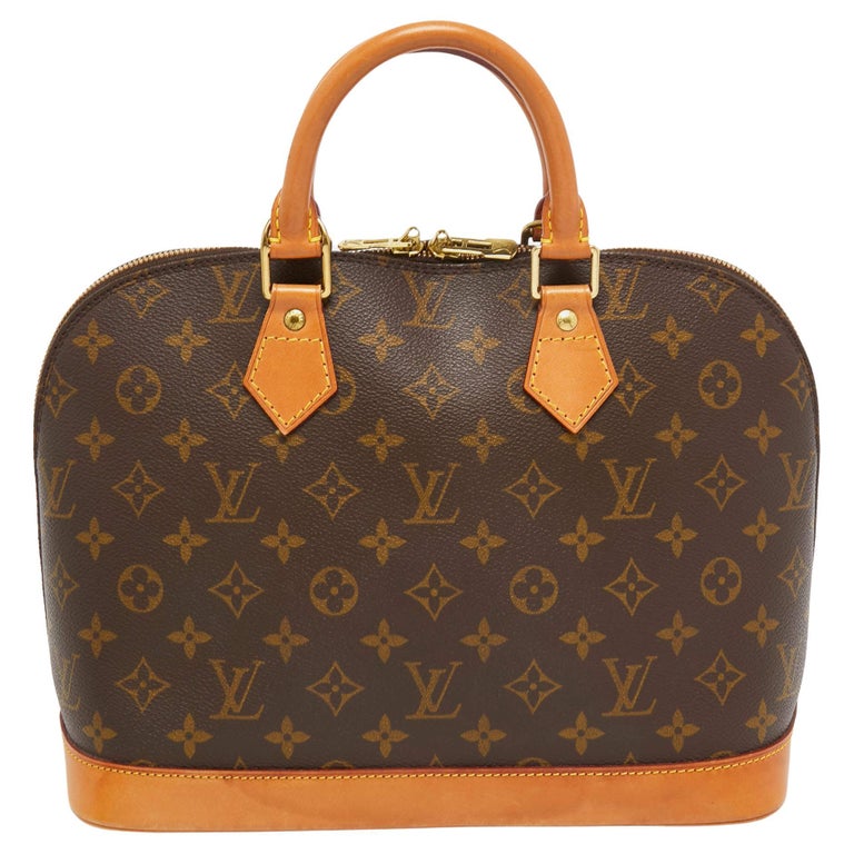 Louis Vuitton Monogram Canvas Alma MM Bag For Sale