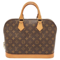 Louis Vuitton - Sac Alma MM en toile avec monogramme