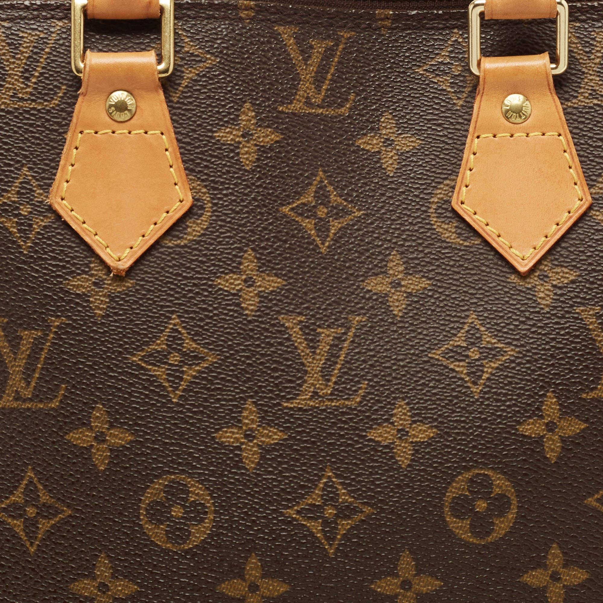 Louis Vuitton Monogram Canvas Alma PM Bag 10