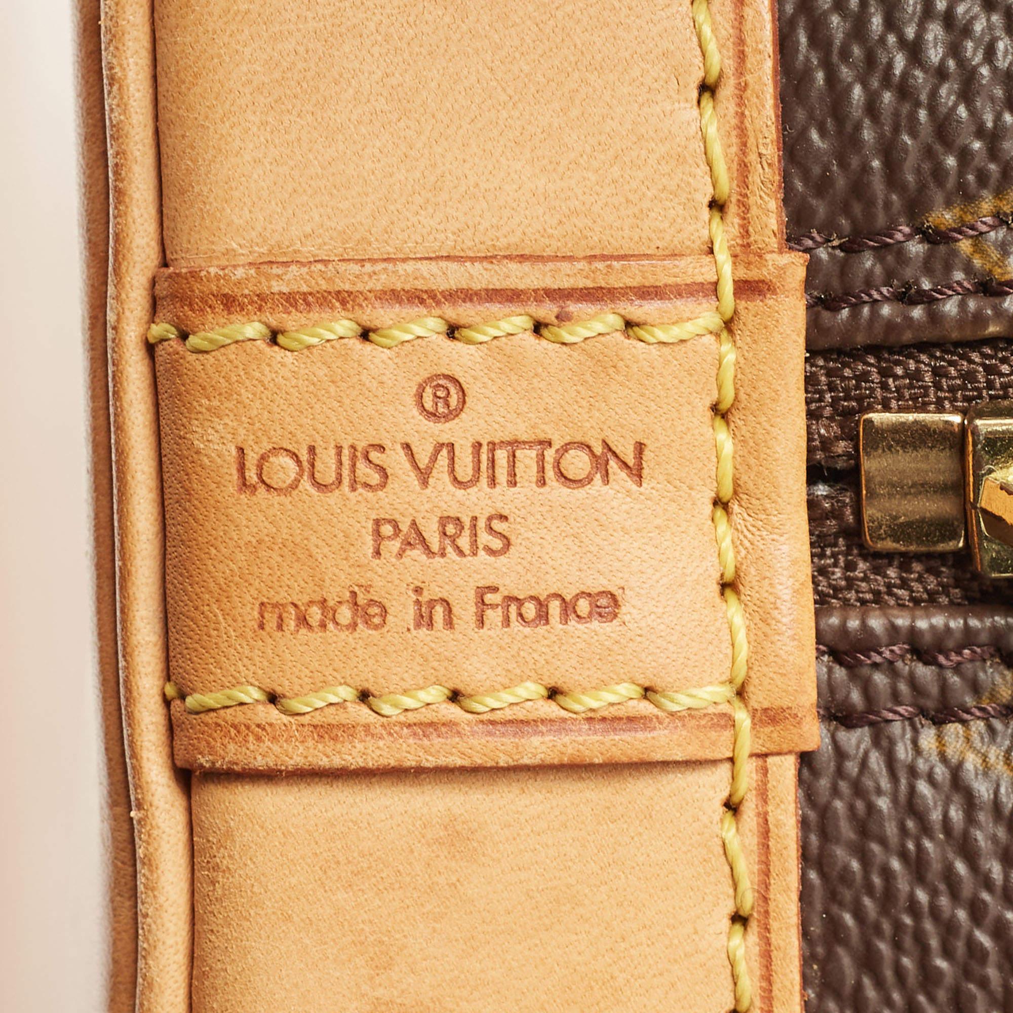 Louis Vuitton Monogram Canvas Alma PM Bag 10