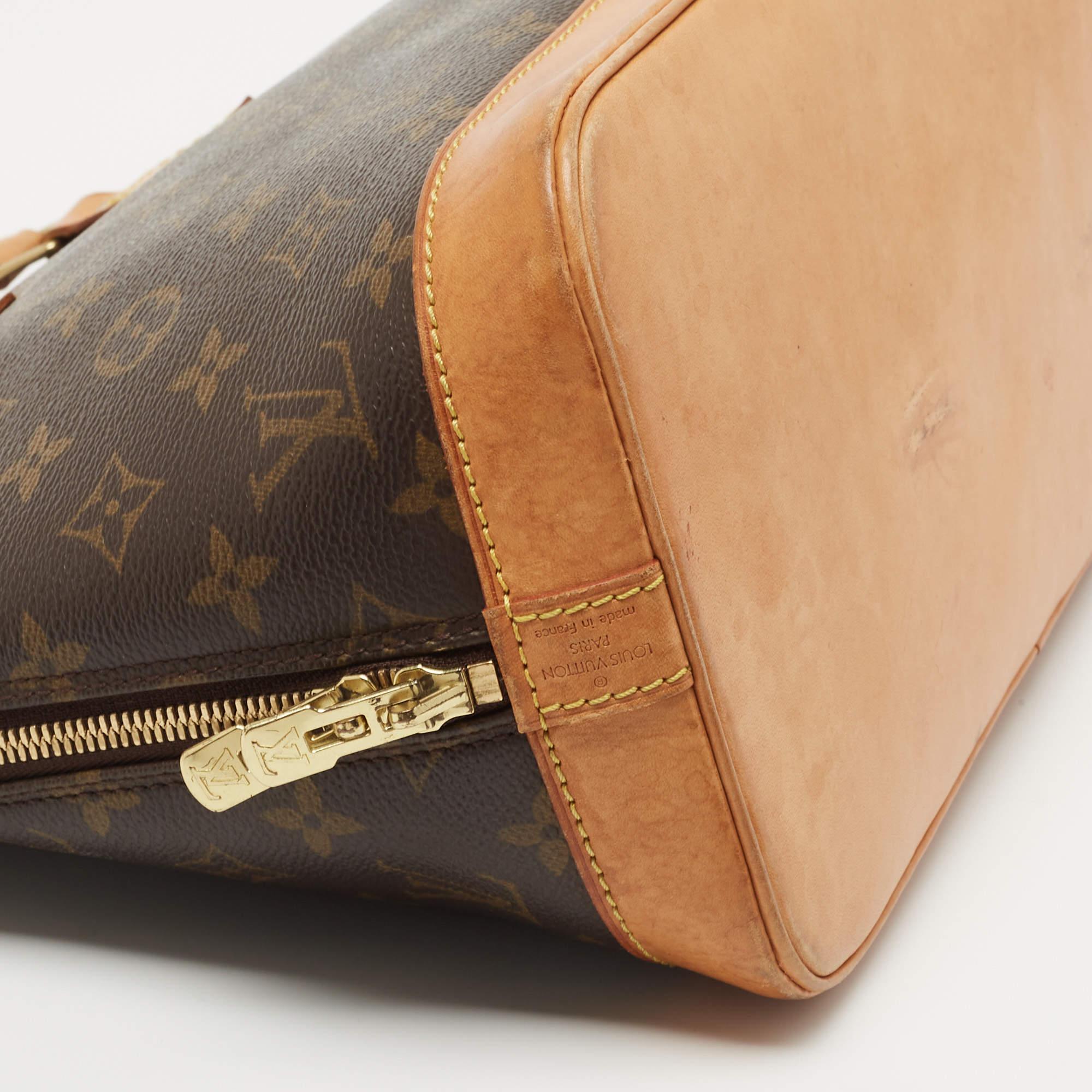 Louis Vuitton Monogram Canvas Alma PM Bag 14