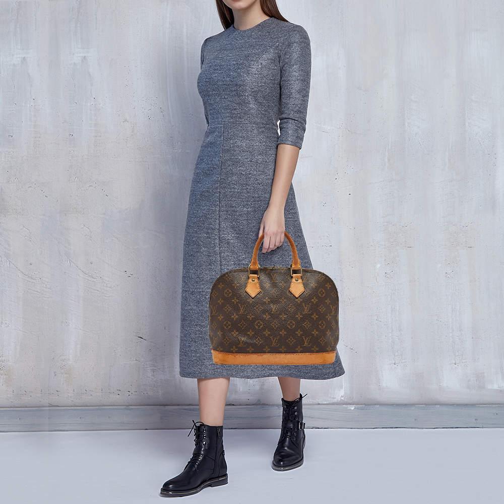 A classic handbag comes with the promise of enduring appeal boosting your style time and again. This LV Alma PM bag is one such creation. It's a fine purchase.
