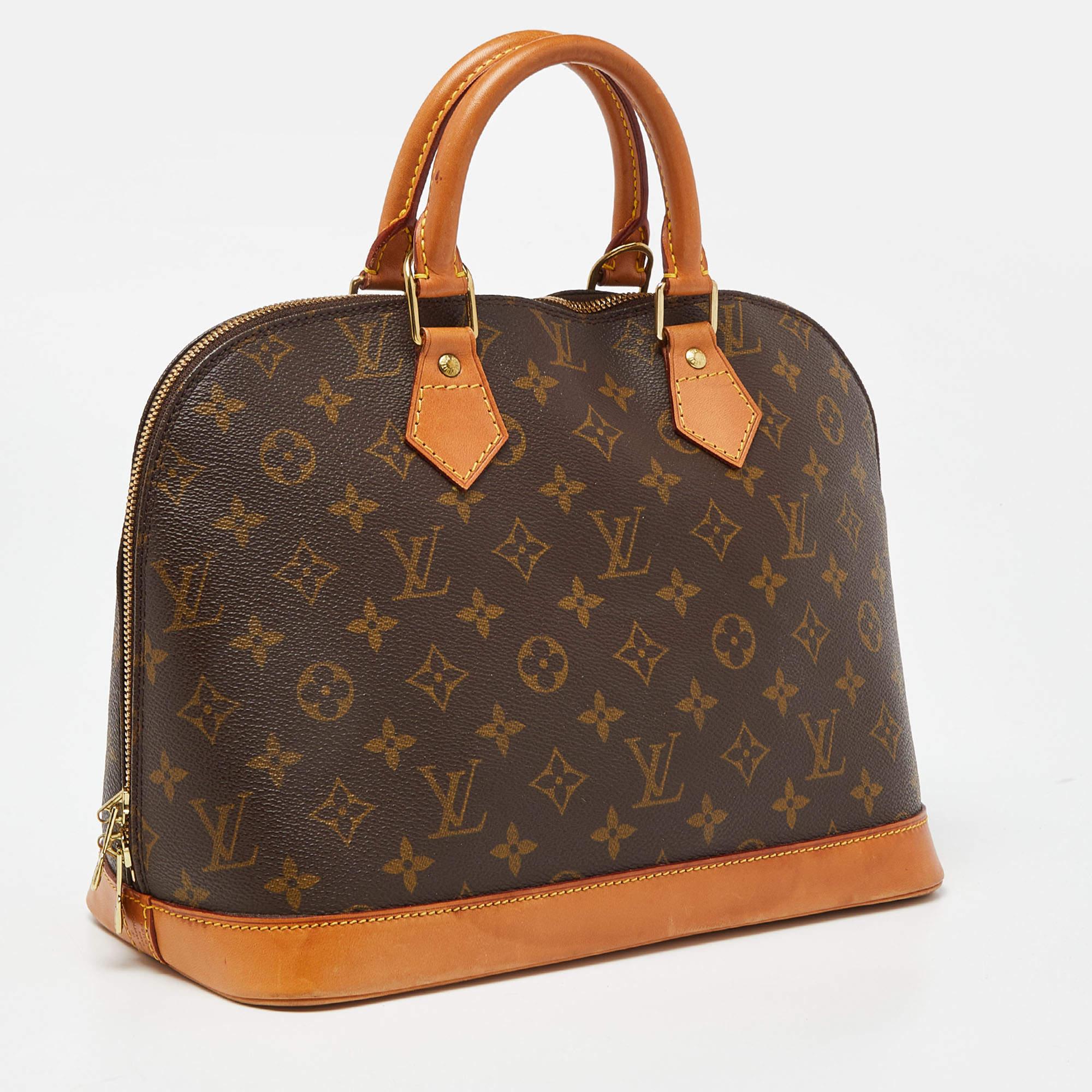 Women's Louis Vuitton Monogram Canvas Alma PM Bag