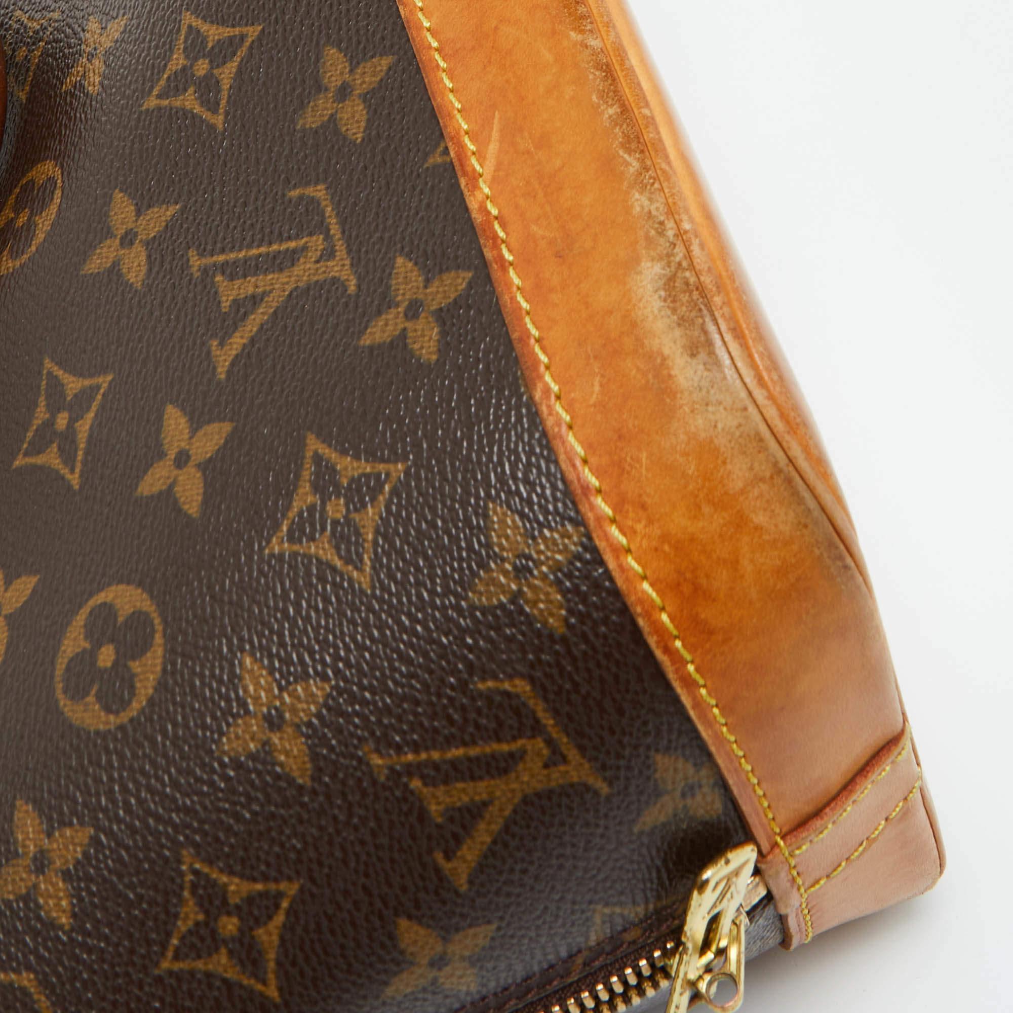 Louis Vuitton Monogram Canvas Alma PM Bag 2