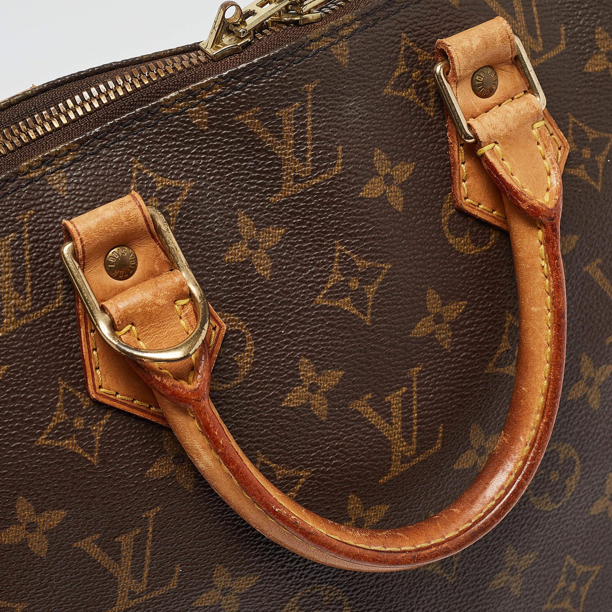 Louis Vuitton Monogram Canvas Alma PM Bag 2