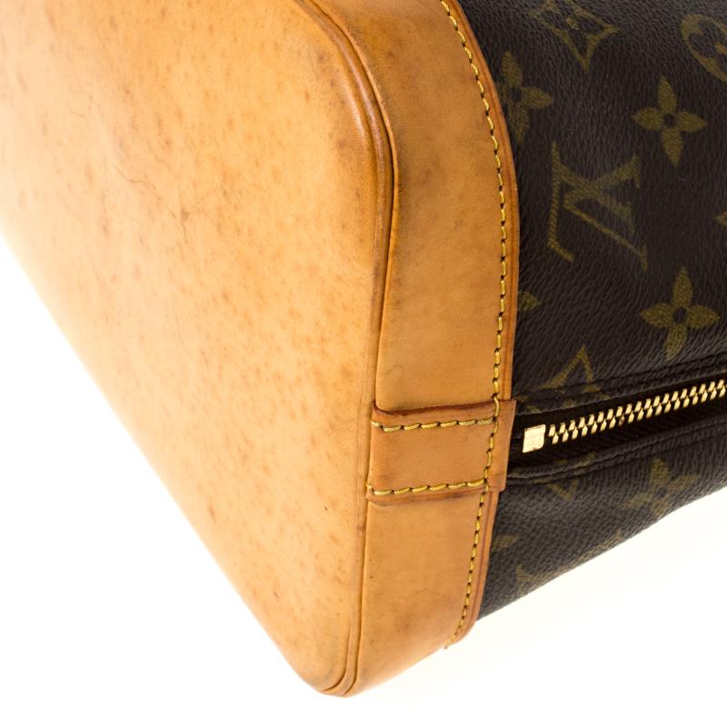 Louis Vuitton Monogram Canvas Alma PM Bag 4